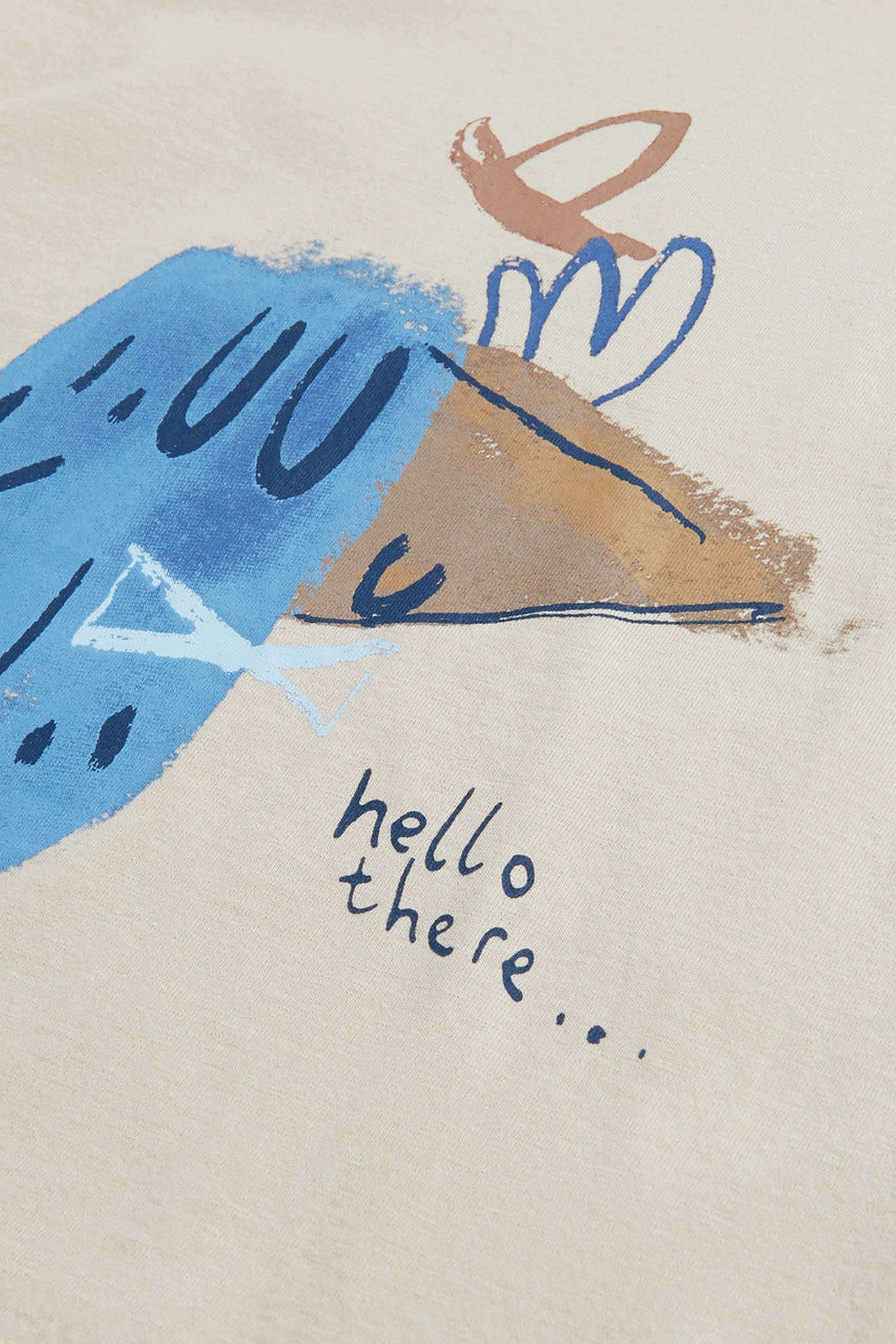 Printed-Blended-Fabric-Round-Neck-Boys-T-Shirt