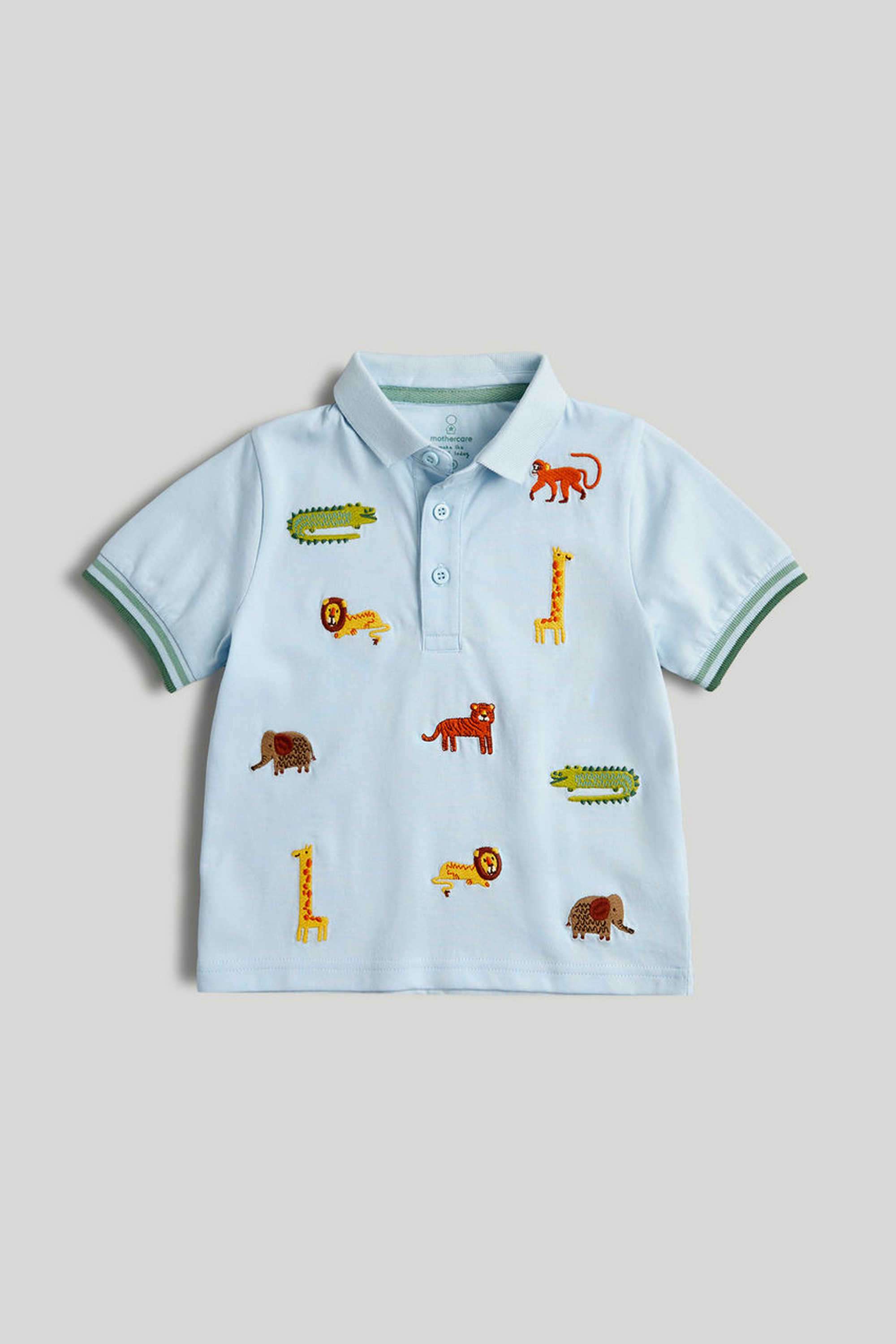 Solid-Cotton-Casual-Wear-Boys-T-Shirt