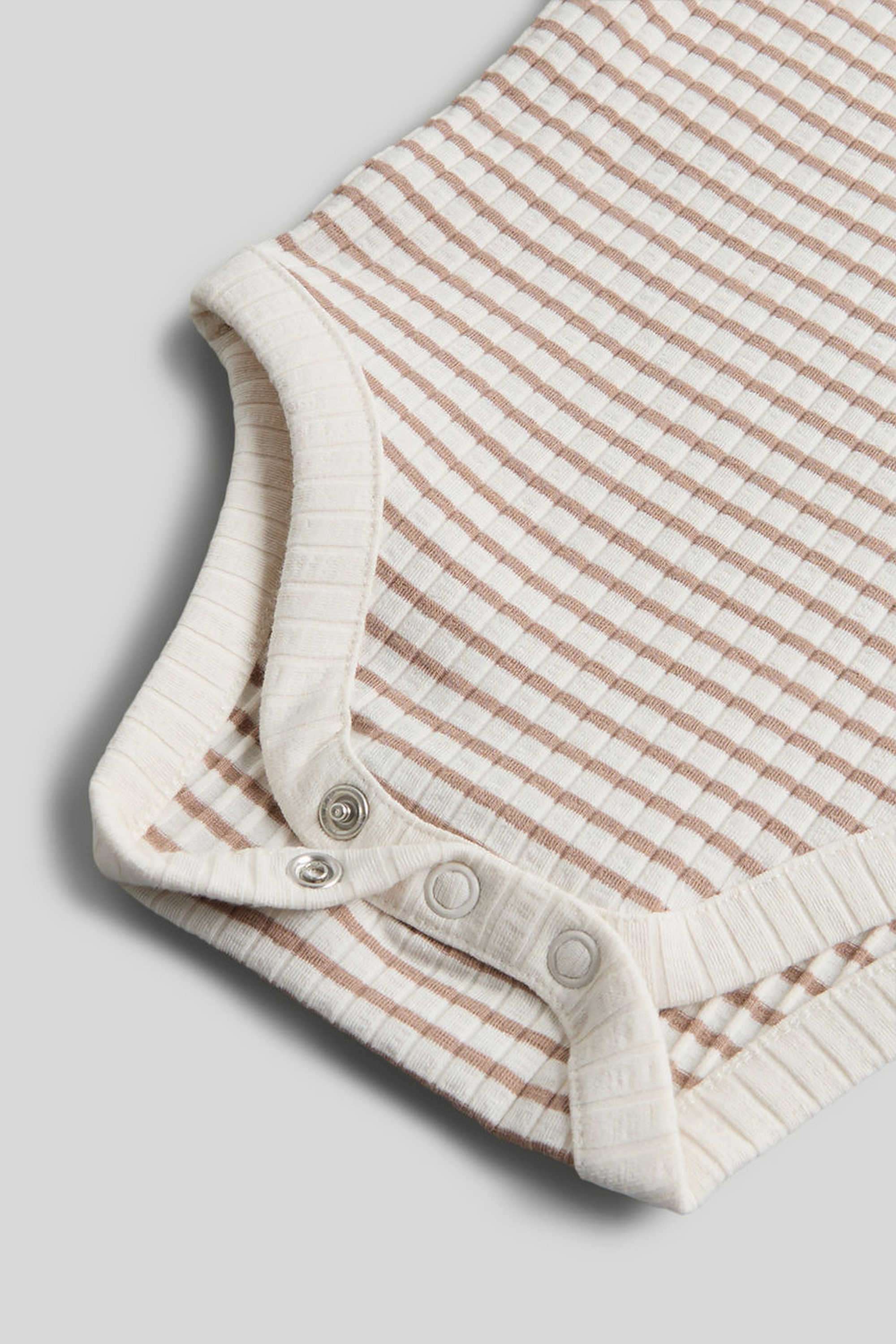 Stripes-Blended-Fabric-Unisex-Clothing-Set---0-6-Months