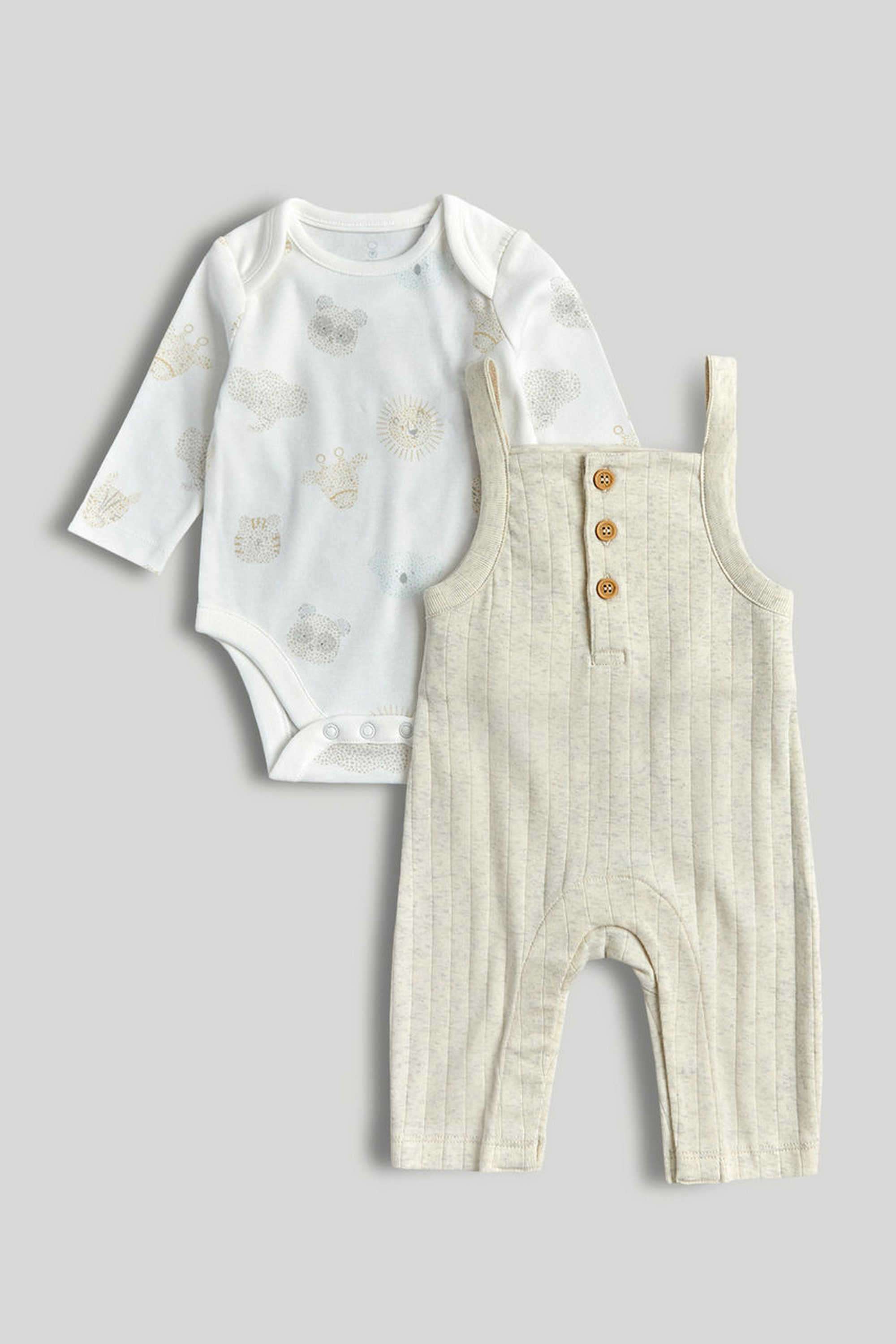 Solid-Cotton-Regular-Fit-Unisex-Clothing-Set