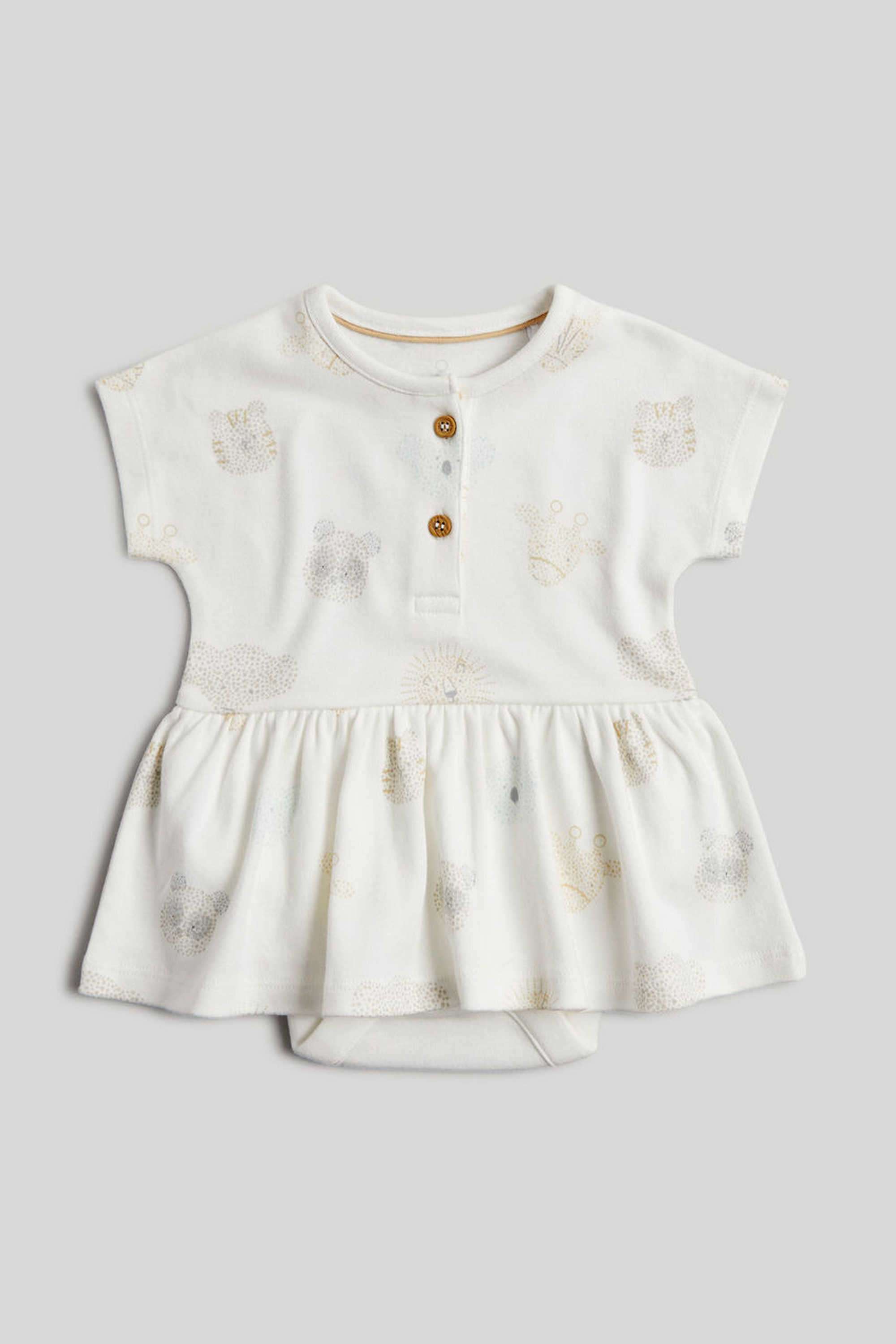 Printed-Blended-Fabric-Girls-Clothing-Set