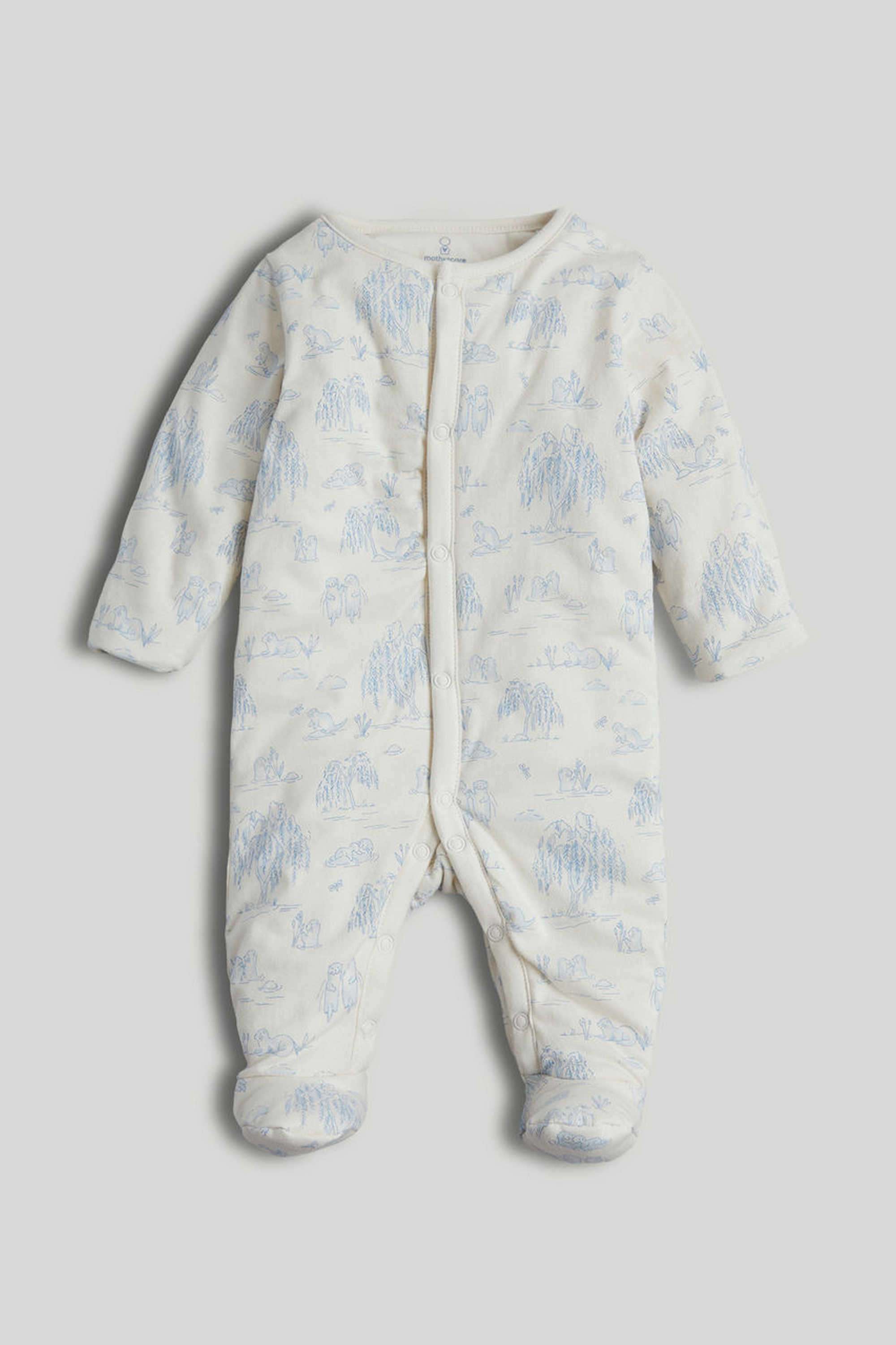 Printed-Blended-Fabric-Boys-Rompers