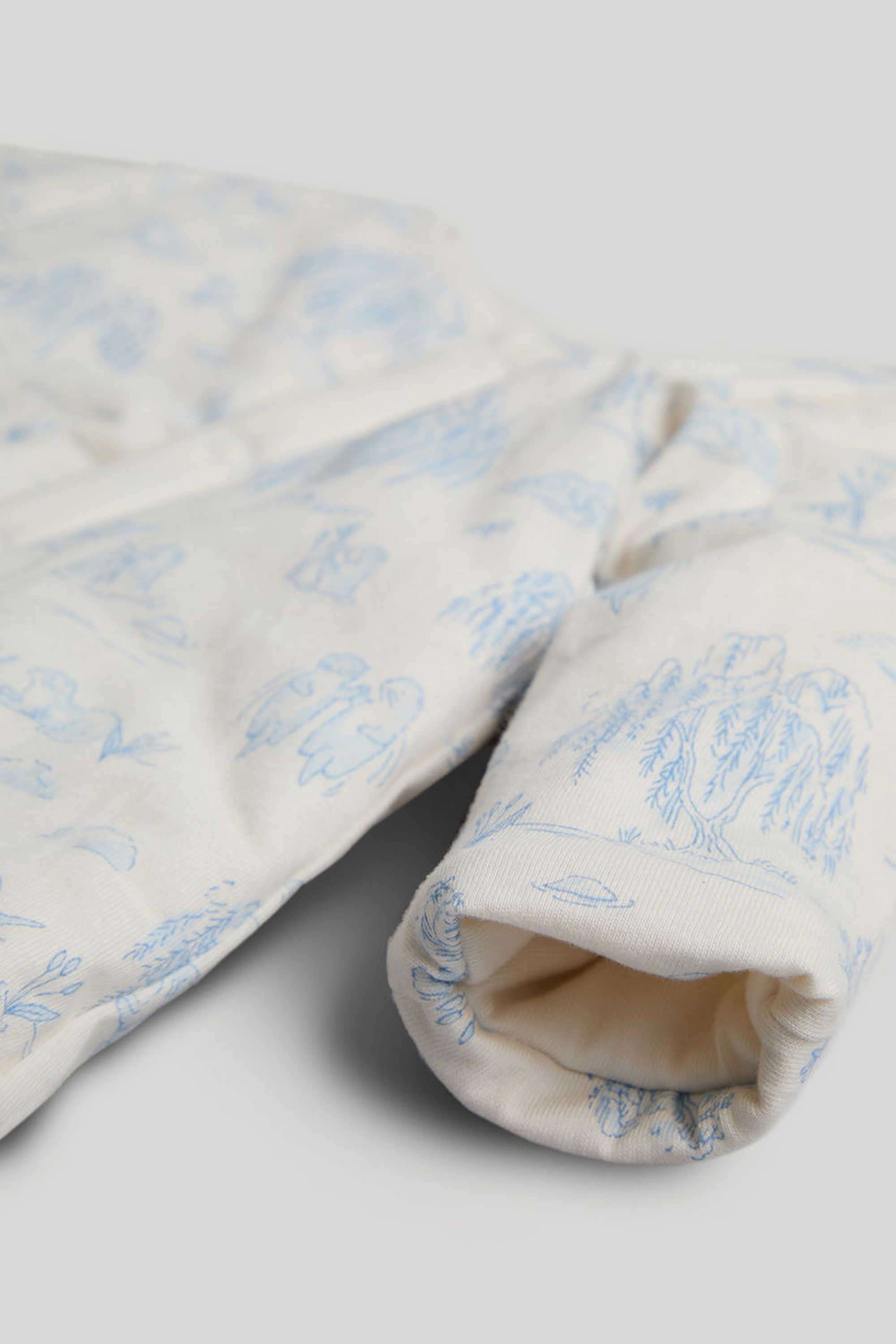 Printed-Blended-Fabric-Boys-Rompers