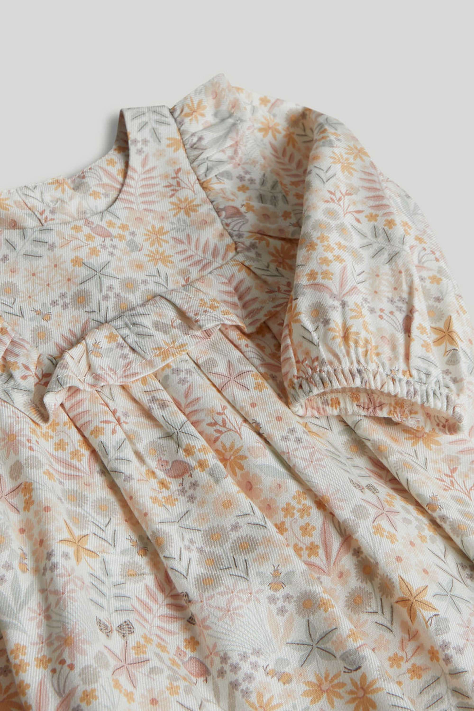 Printed-Cotton-Round-Neck-Girls-Casual-Wear-Rompers
