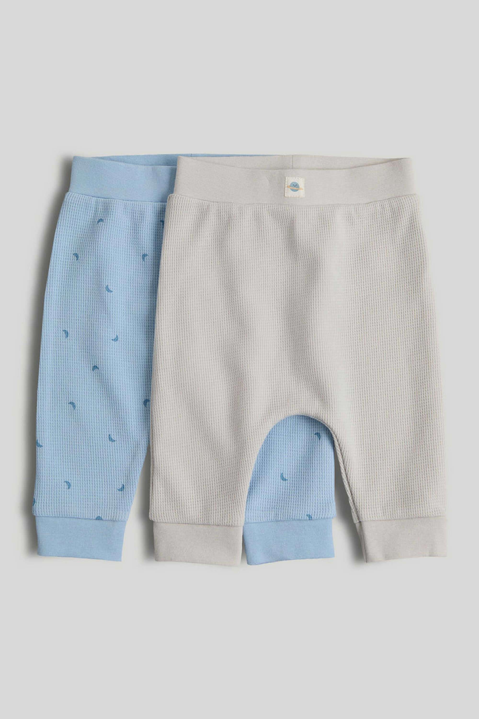 Textured-Blended-Fabric-Regular-Fit-Boys-Joggers---0-6-Months