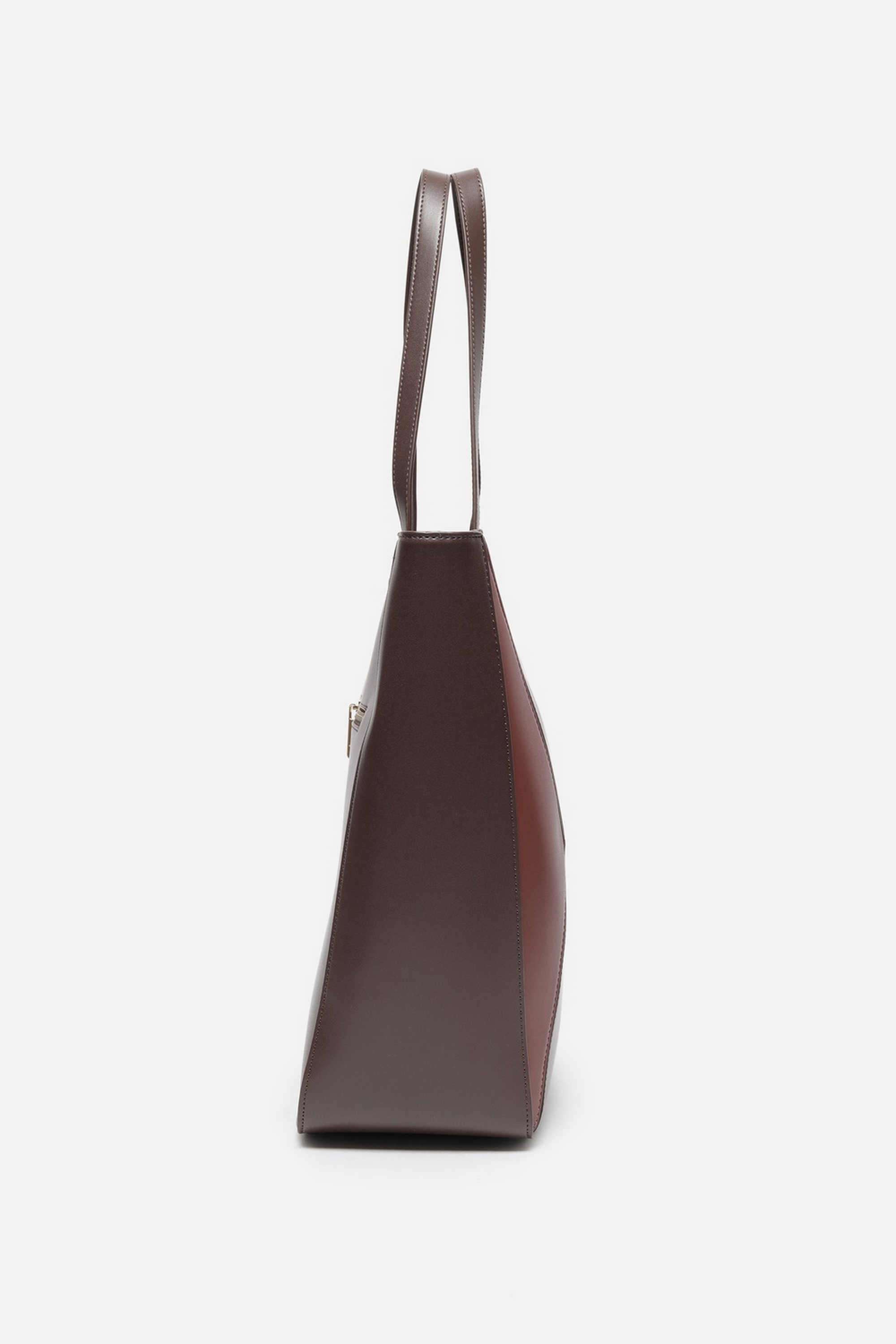 Zipper-ORIGAMI-WILD-4-PU-Women-Casual-Wear-Tote-Bag