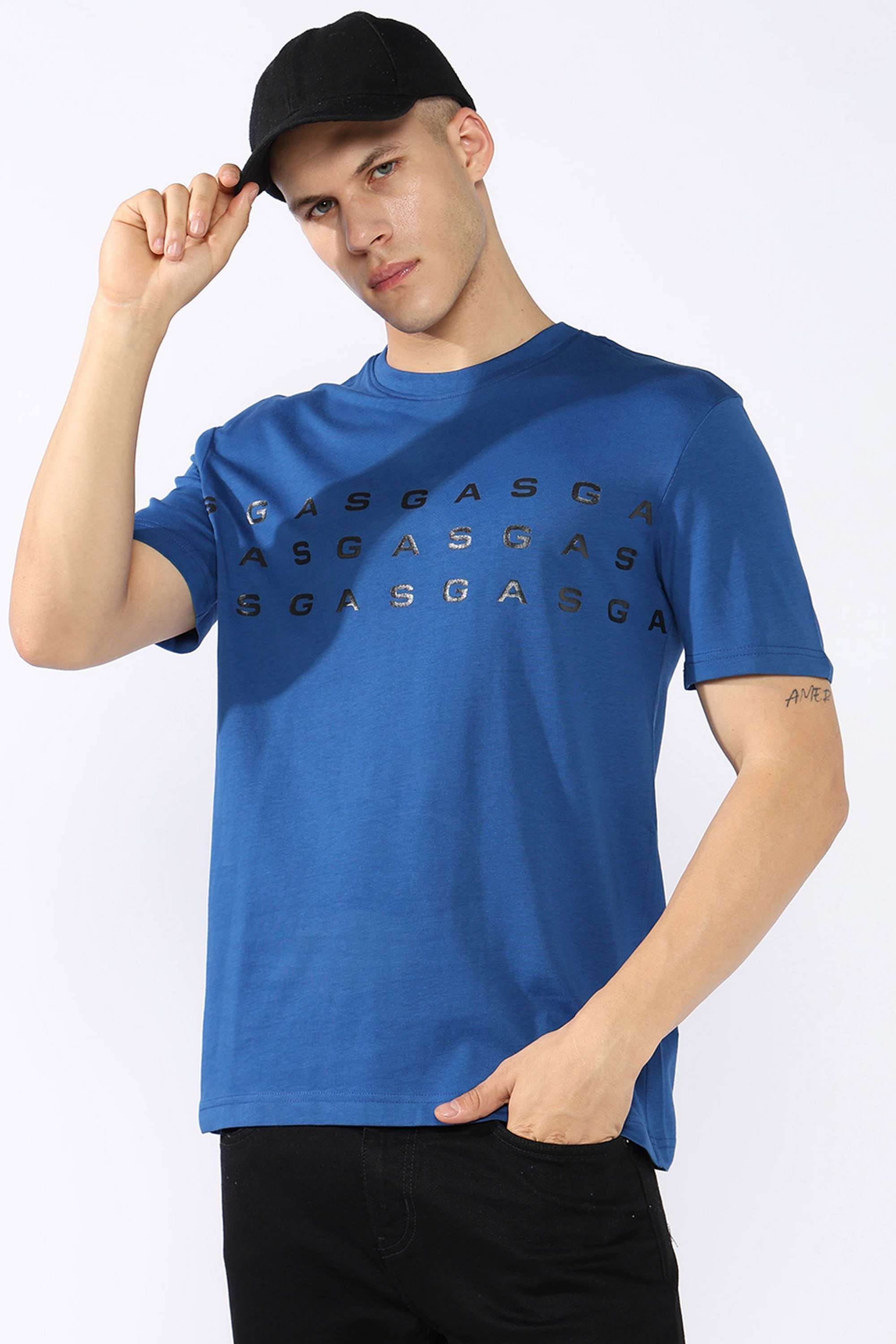 Printed-Cotton-Henley-Men-s-T-Shirt
