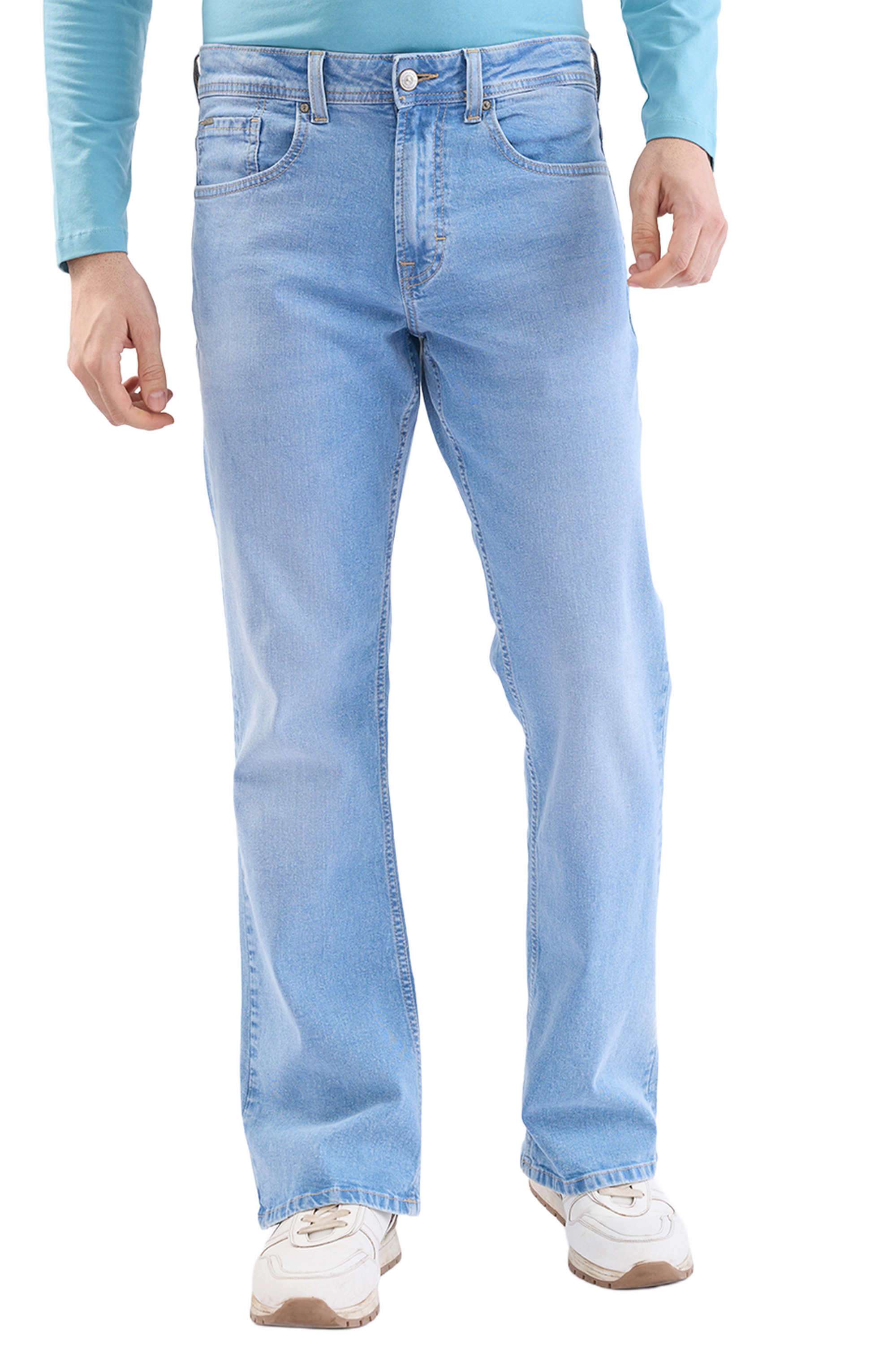 Light-Wash-Cotton-Regular-Fit-Men-s-Jeans