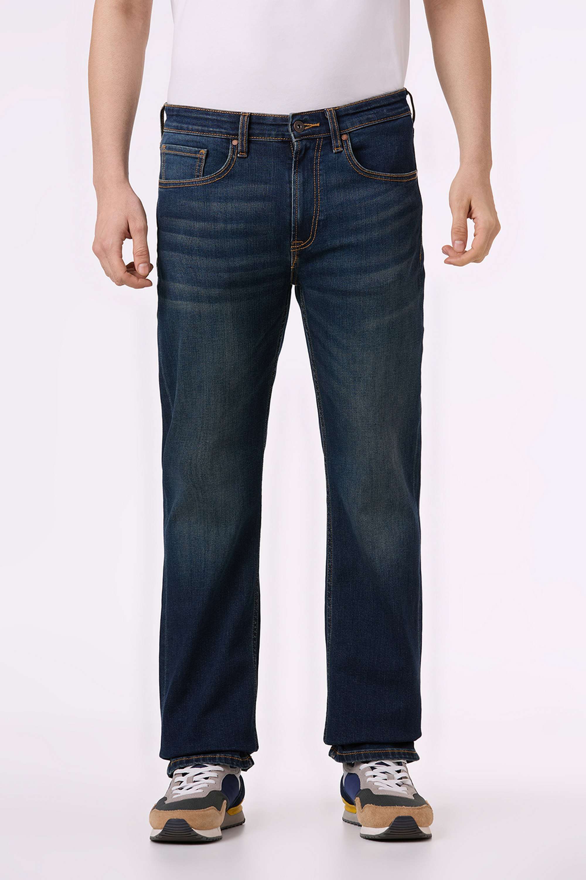Solid-Cotton-Blend-Slim-Fit-Men-s-Jeans