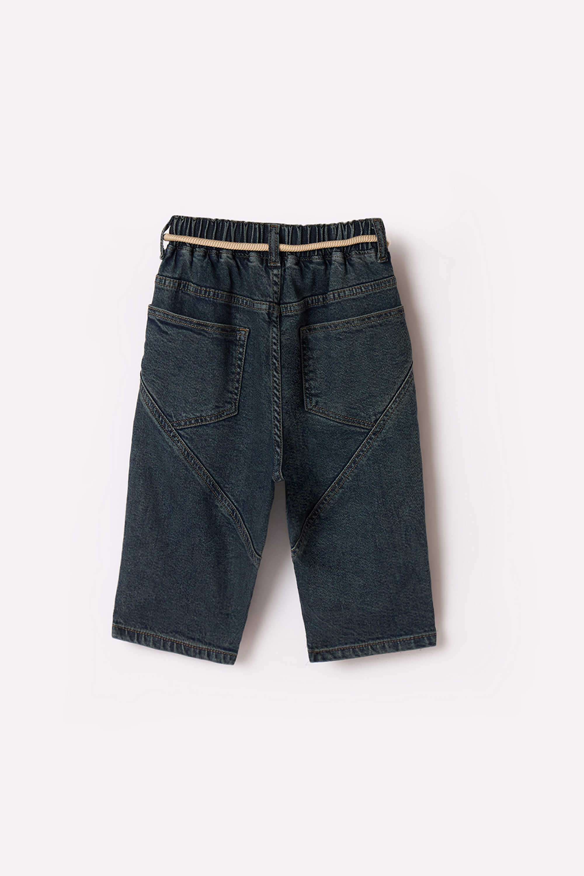 Solid-Blended-Fabric-Regular-Fit-Boy-s-Jeans