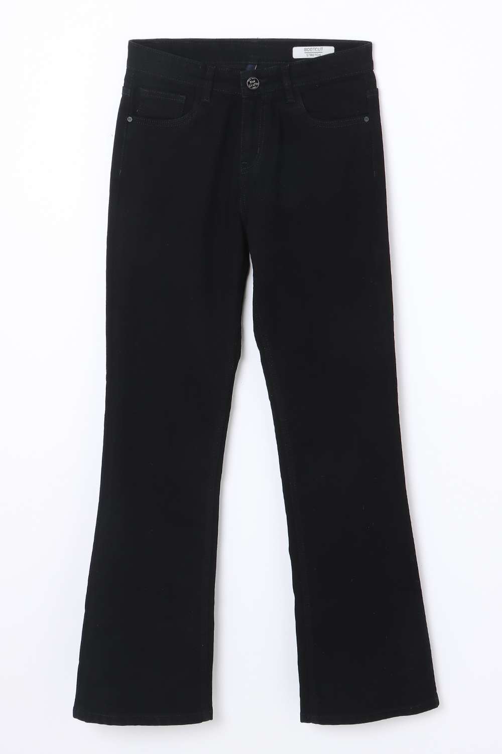 Solid-Blended-Fabric-Regular-Fit-Boy-s-Jeans