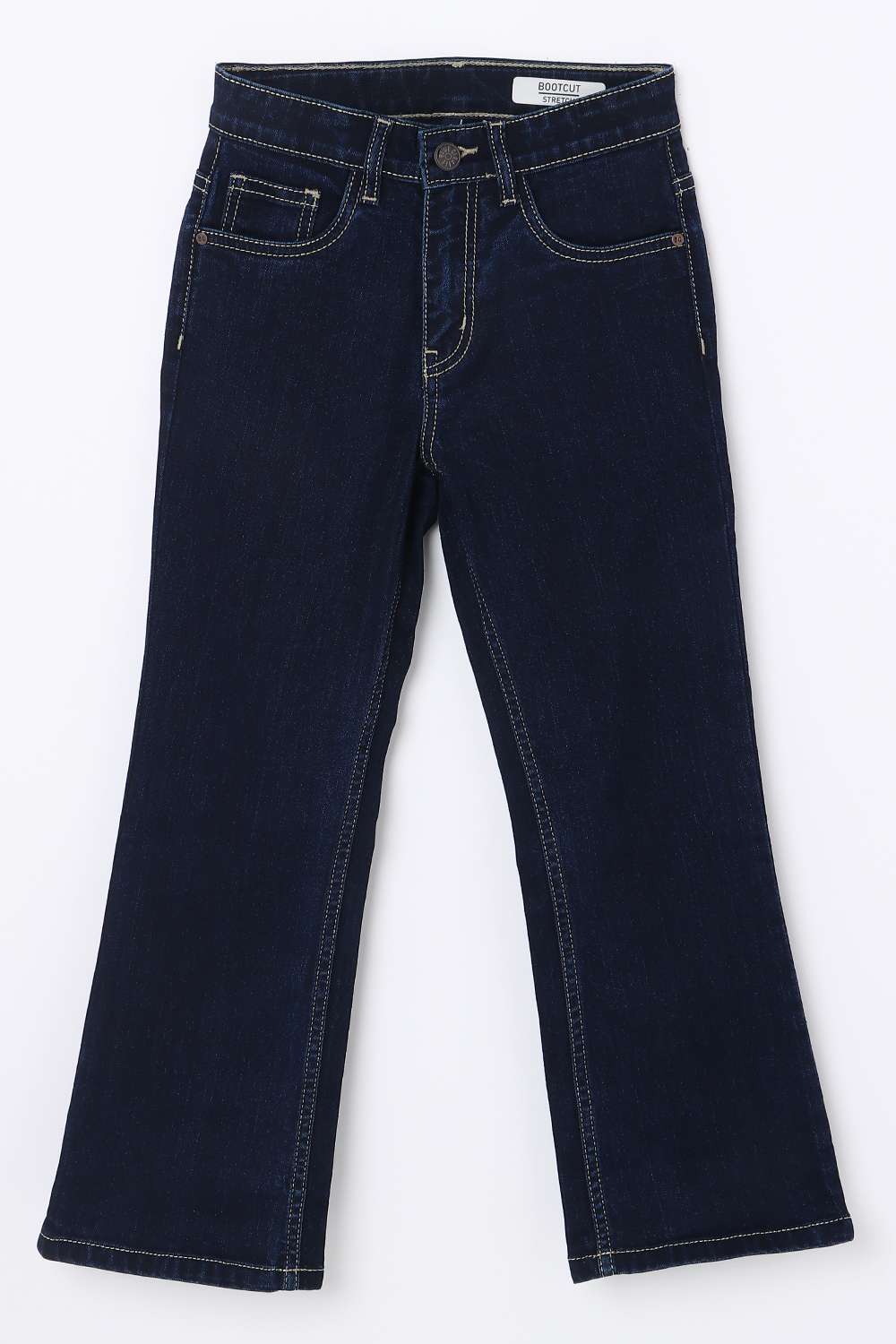 Solid-Blended-Fabric-Regular-Fit-Boy-s-Jeans