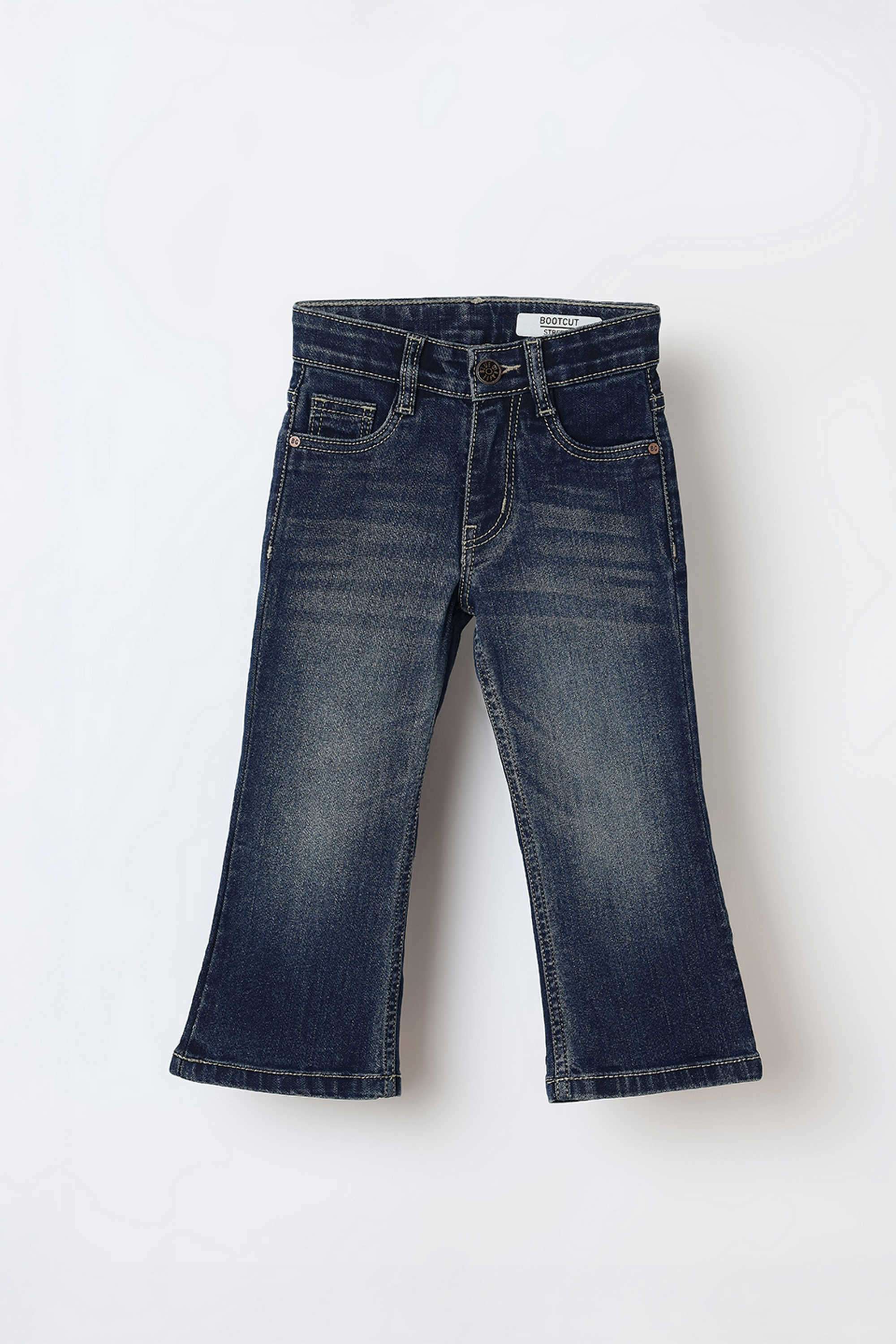 Solid-Blended-Fabric-Regular-Fit-Boy-s-Jeans