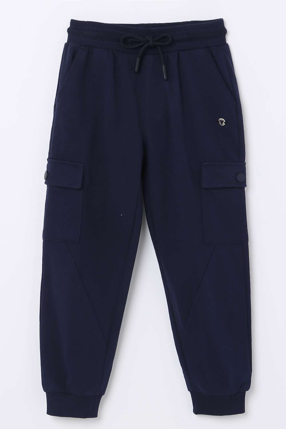 Solid-Blended-Fabric-Regular-Fit-Boy-s-Joggers
