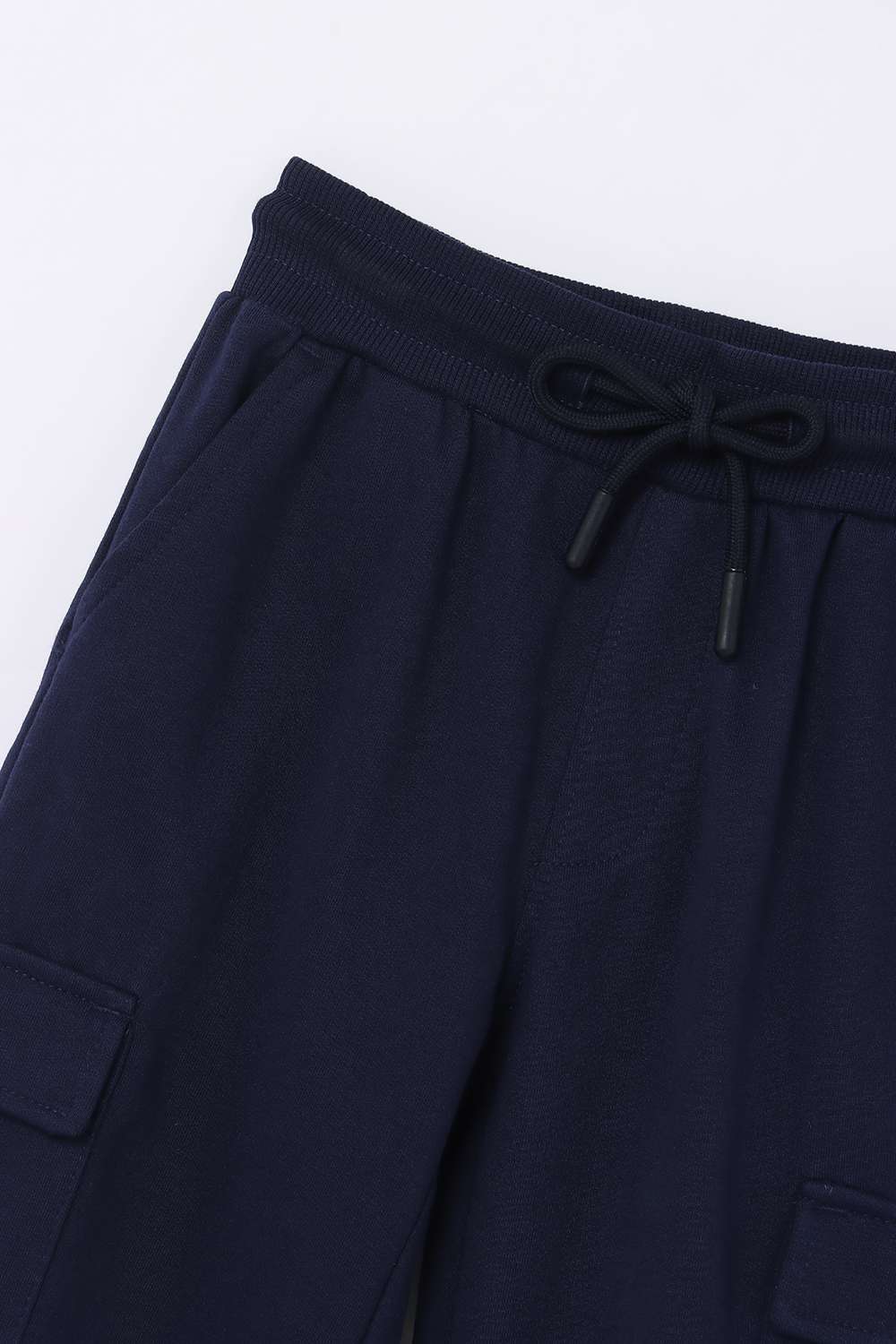 Solid-Blended-Fabric-Regular-Fit-Boy-s-Joggers