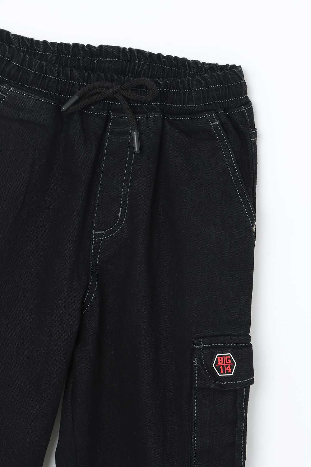 Blended-Fabric-Regular-Fit-Boys-Jeans