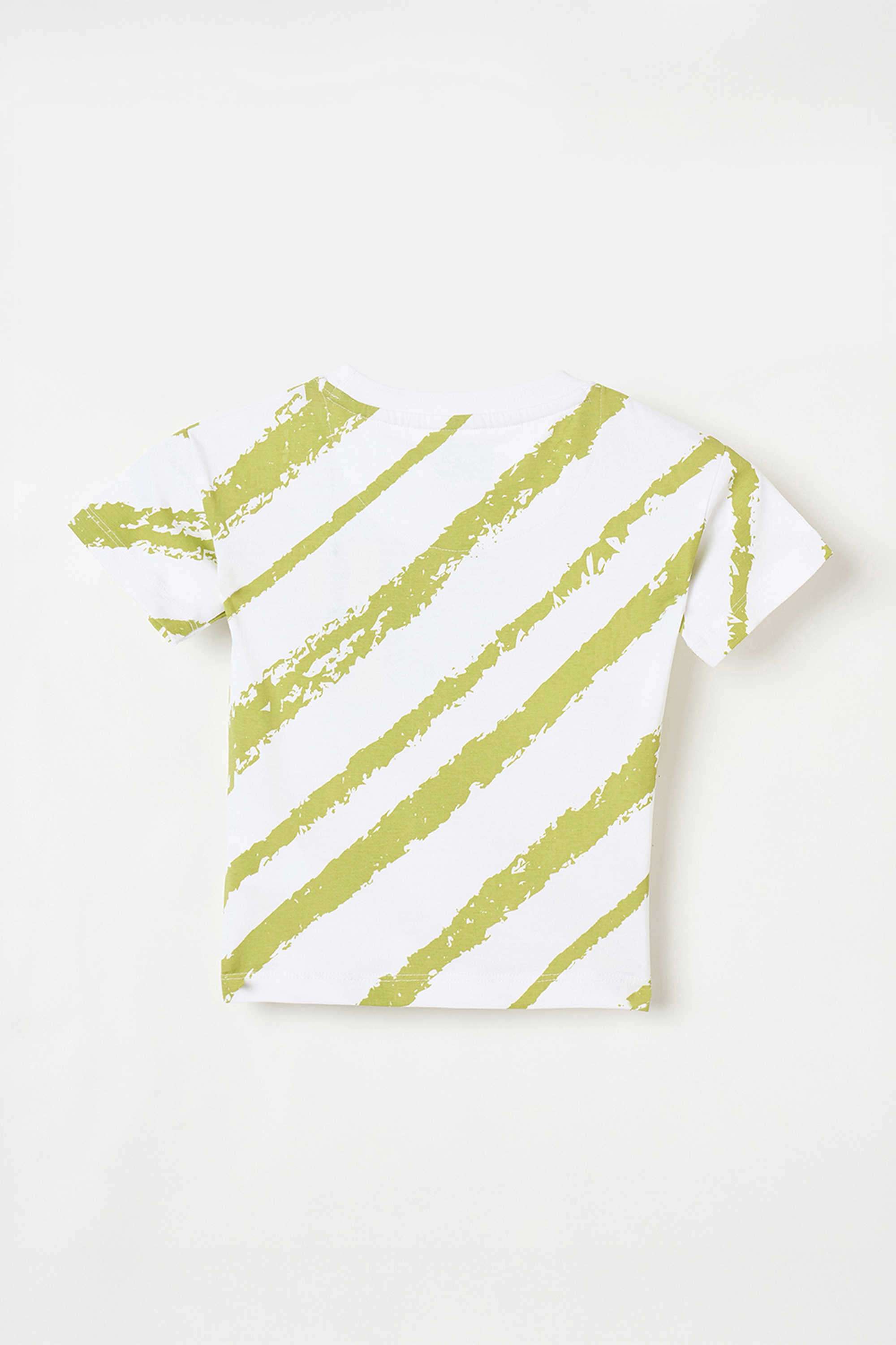 Solid-Blended-Fabric-Round-Neck-Boy-s-T-Shirt