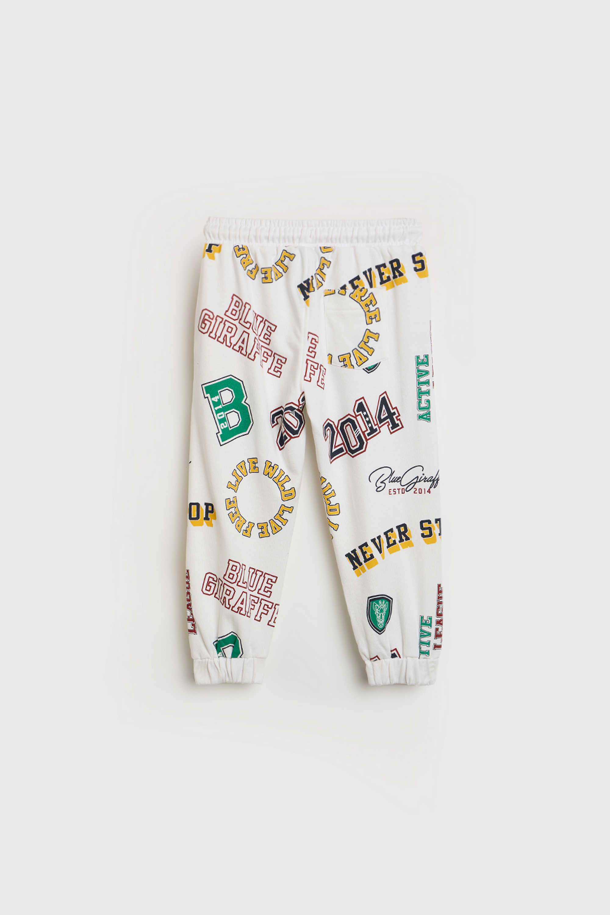 Solid-Blended-Fabric-Regular-Fit-Boy-s-Pants