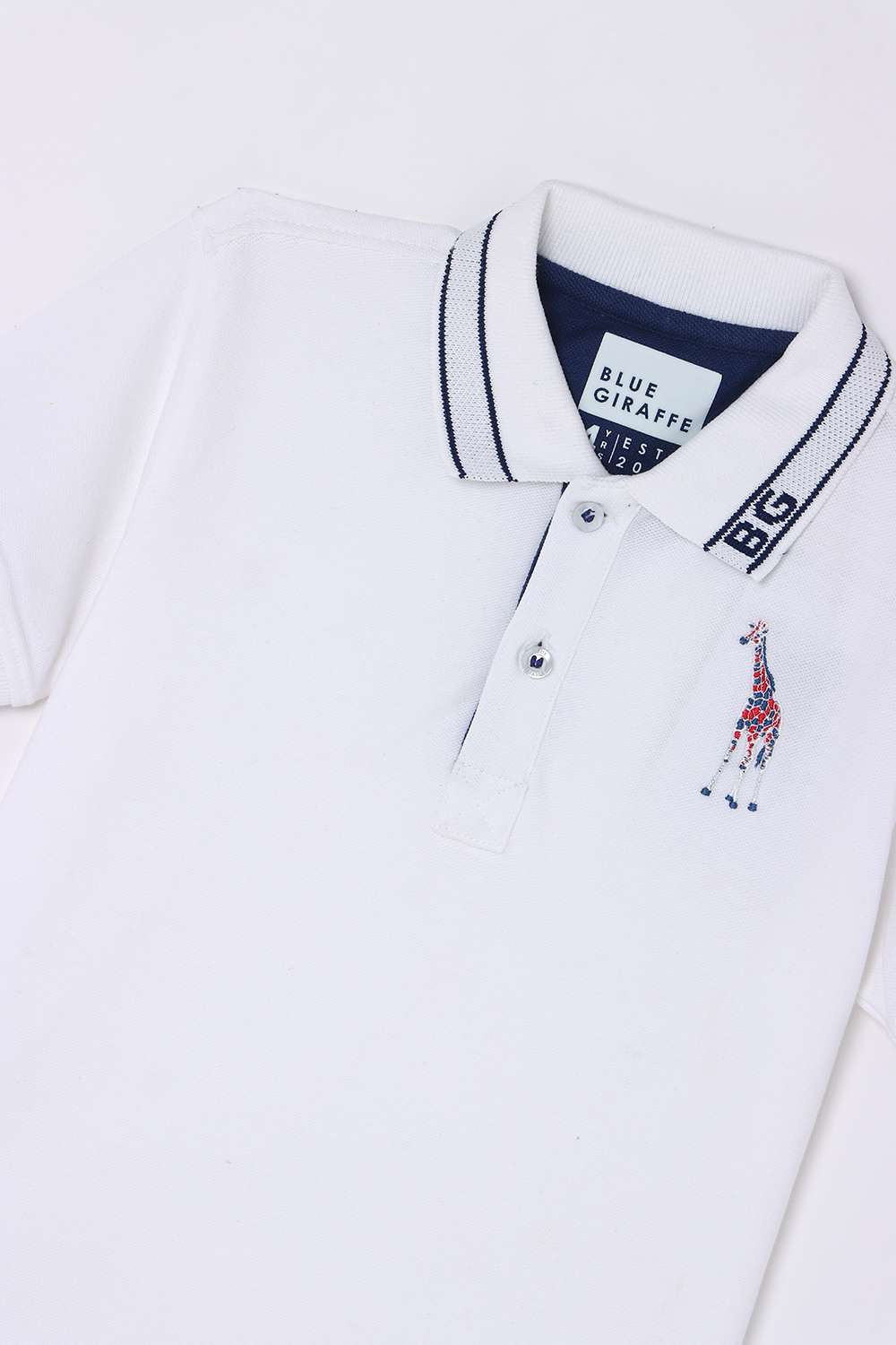 Solid-Blended-Fabric-Round-Neck-Boy-s-T-Shirt