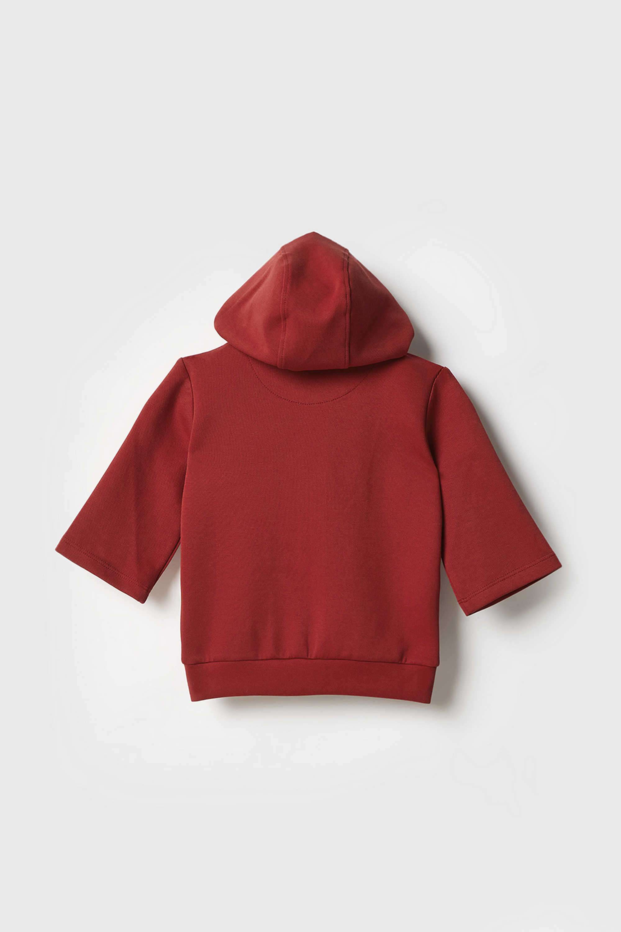 Solid-Blended-Fabric-Hooded-Boy-s-Sweatshirt