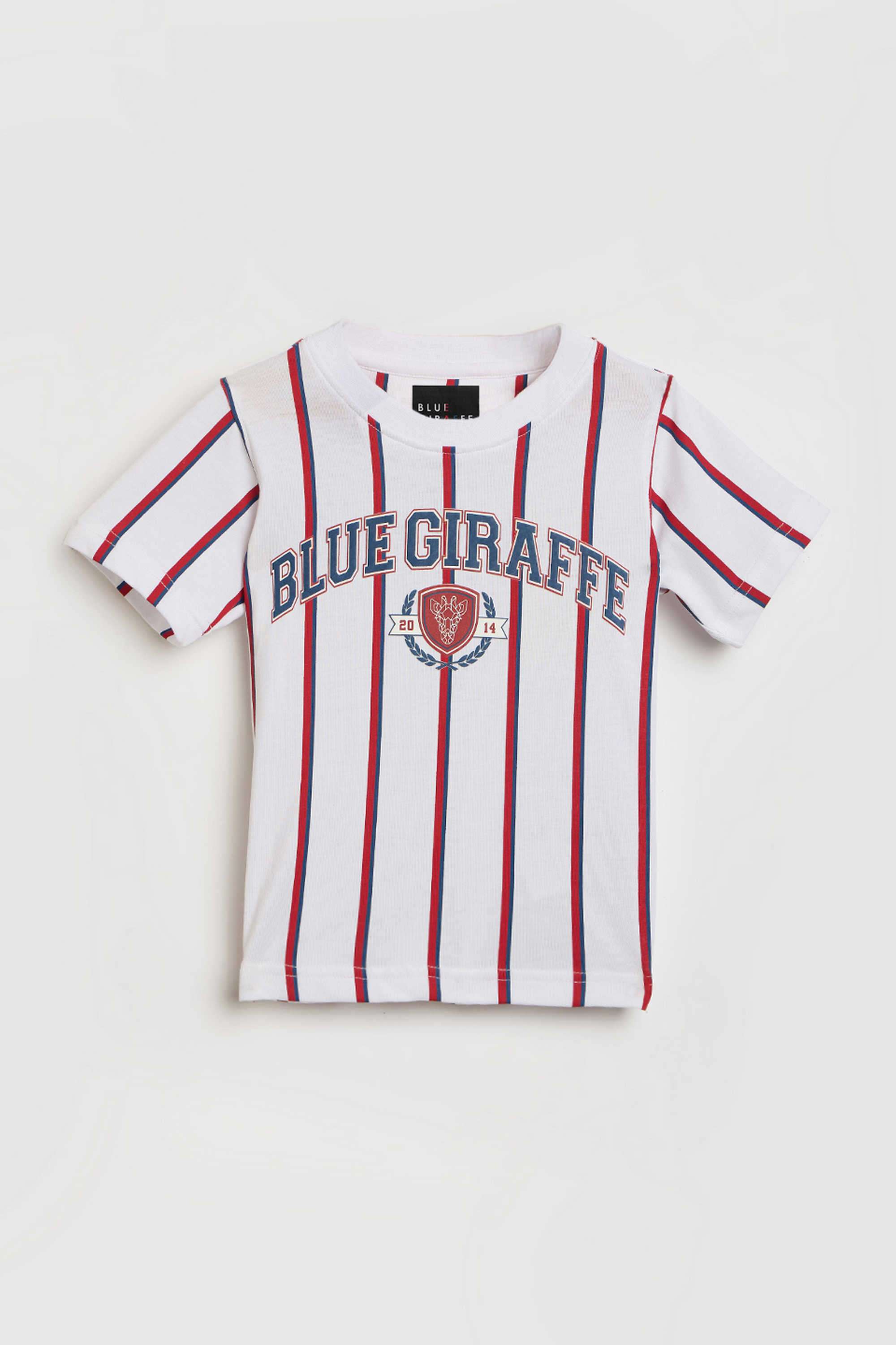 Solid-Blended-Fabric-Round-Neck-Boy-s-T-Shirt