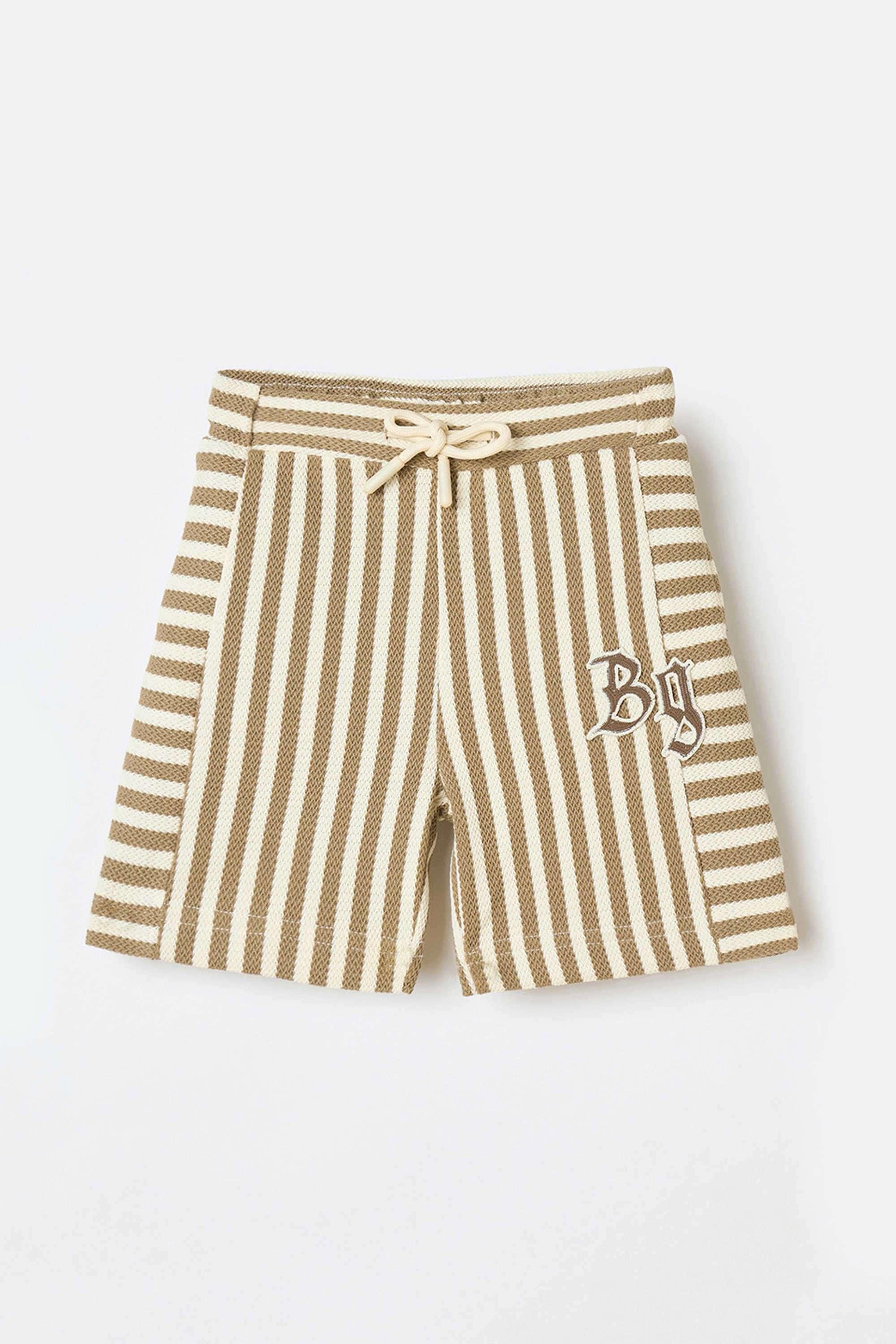 Solid-Blended-Fabric-Regular-Fit-Boy-s-Shorts
