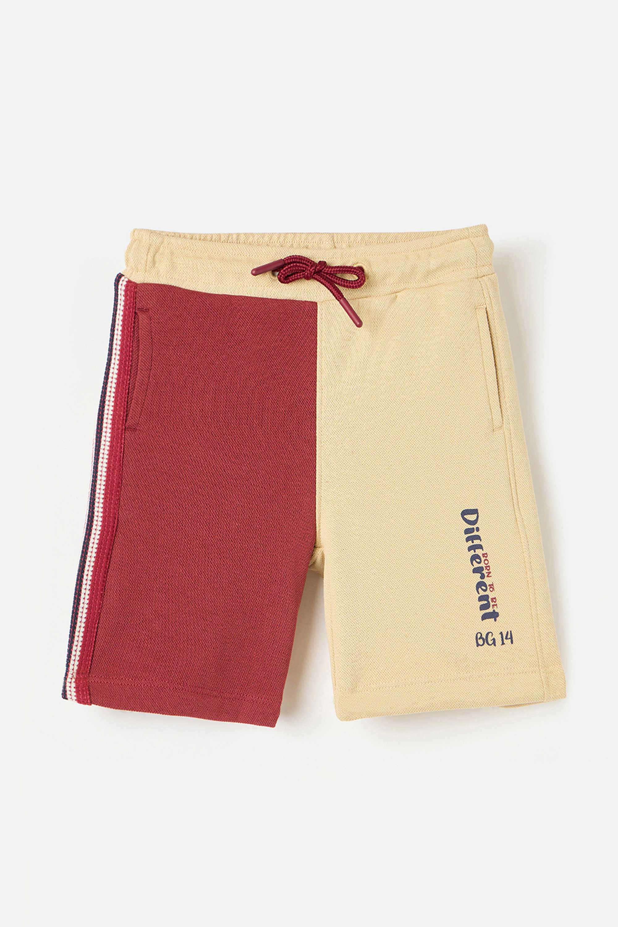 Solid-Blended-Fabric-Regular-Fit-Boy-s-Shorts