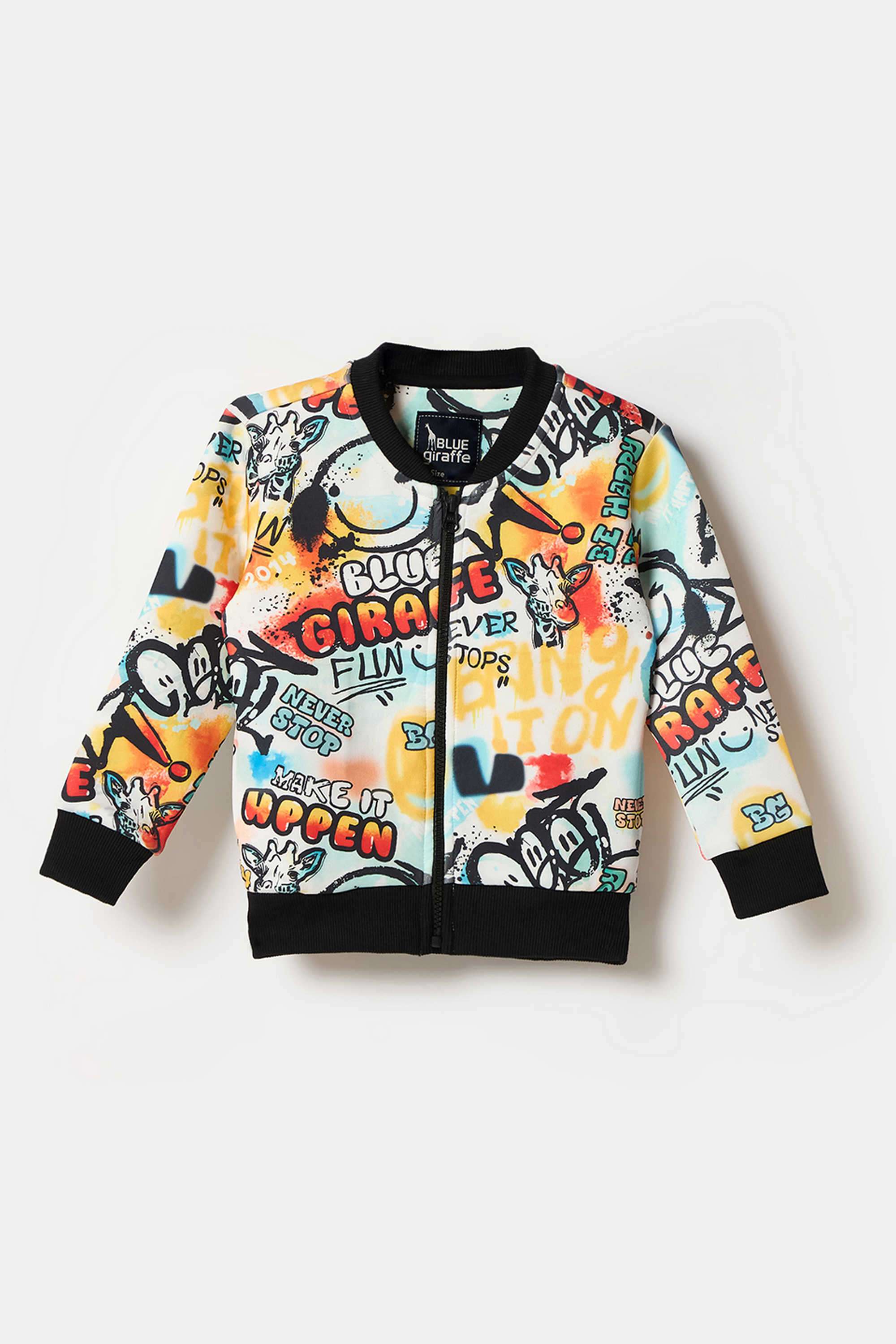 Solid-Blended-Fabric-Round-Neck-Boy-s-Sweatshirt