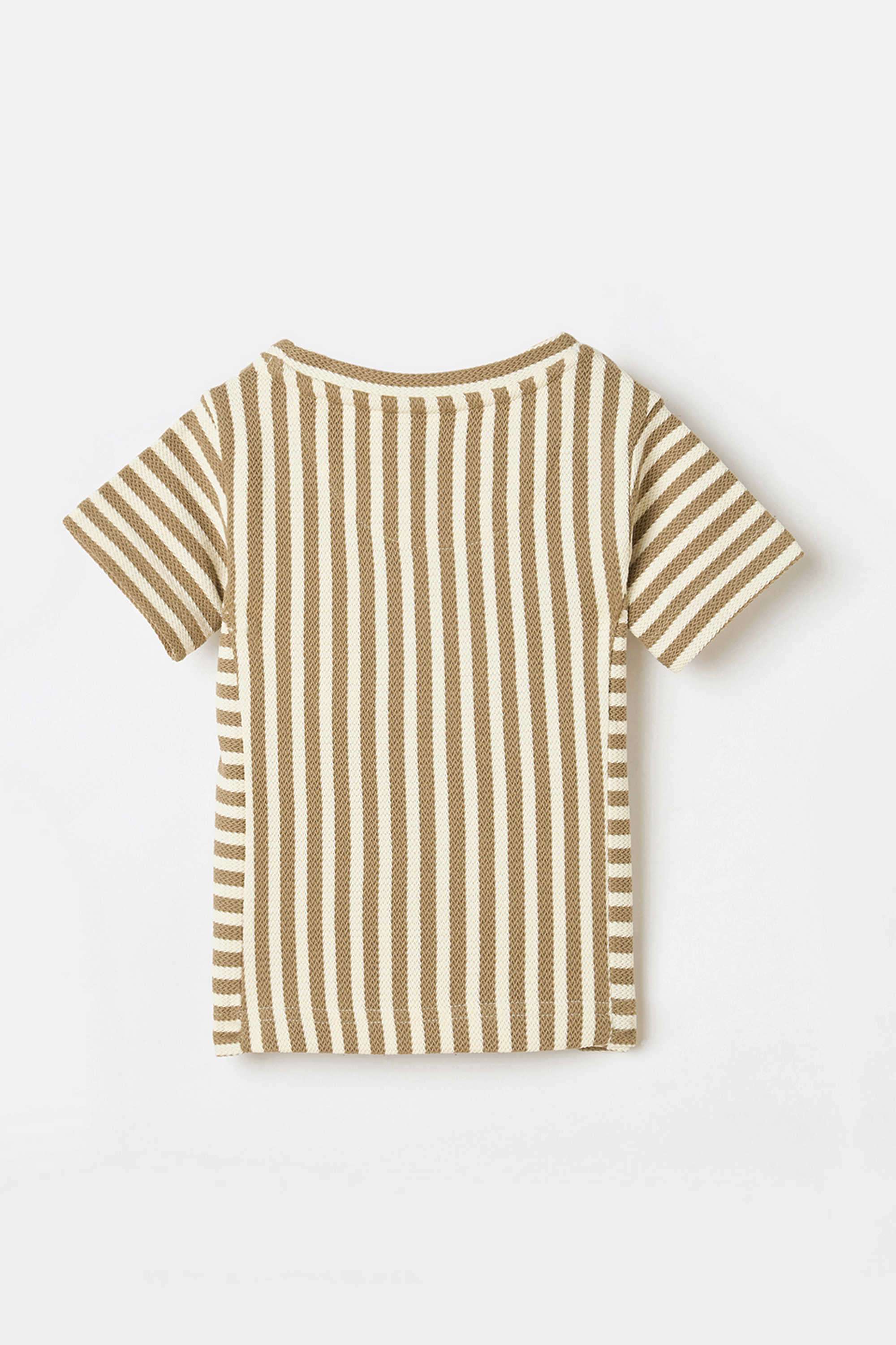 Solid-Blended-Fabric-Round-Neck-Boy-s-T-Shirt
