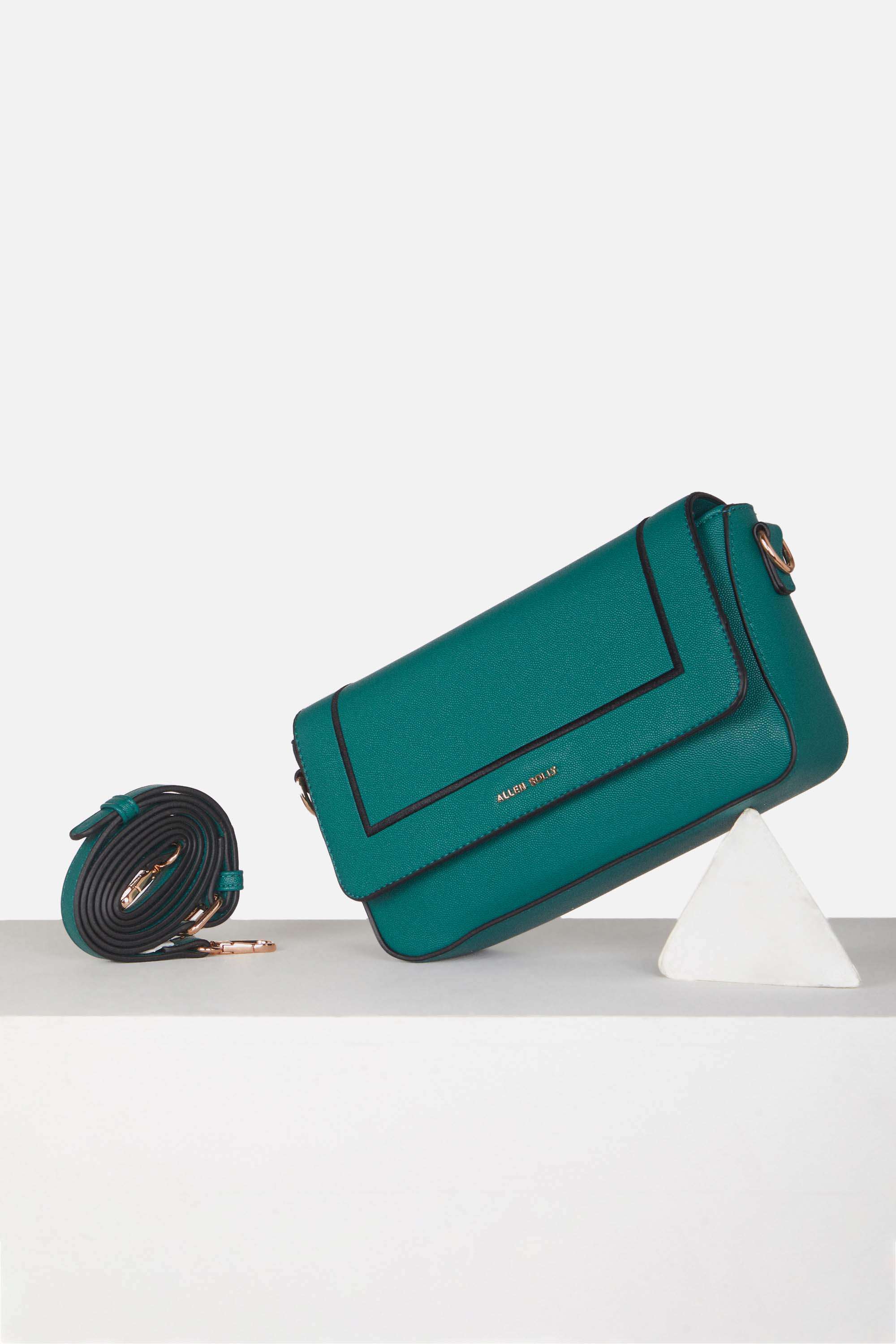 Zipper-Polyurethane-Women-Casual-Wear-Sling-Bag