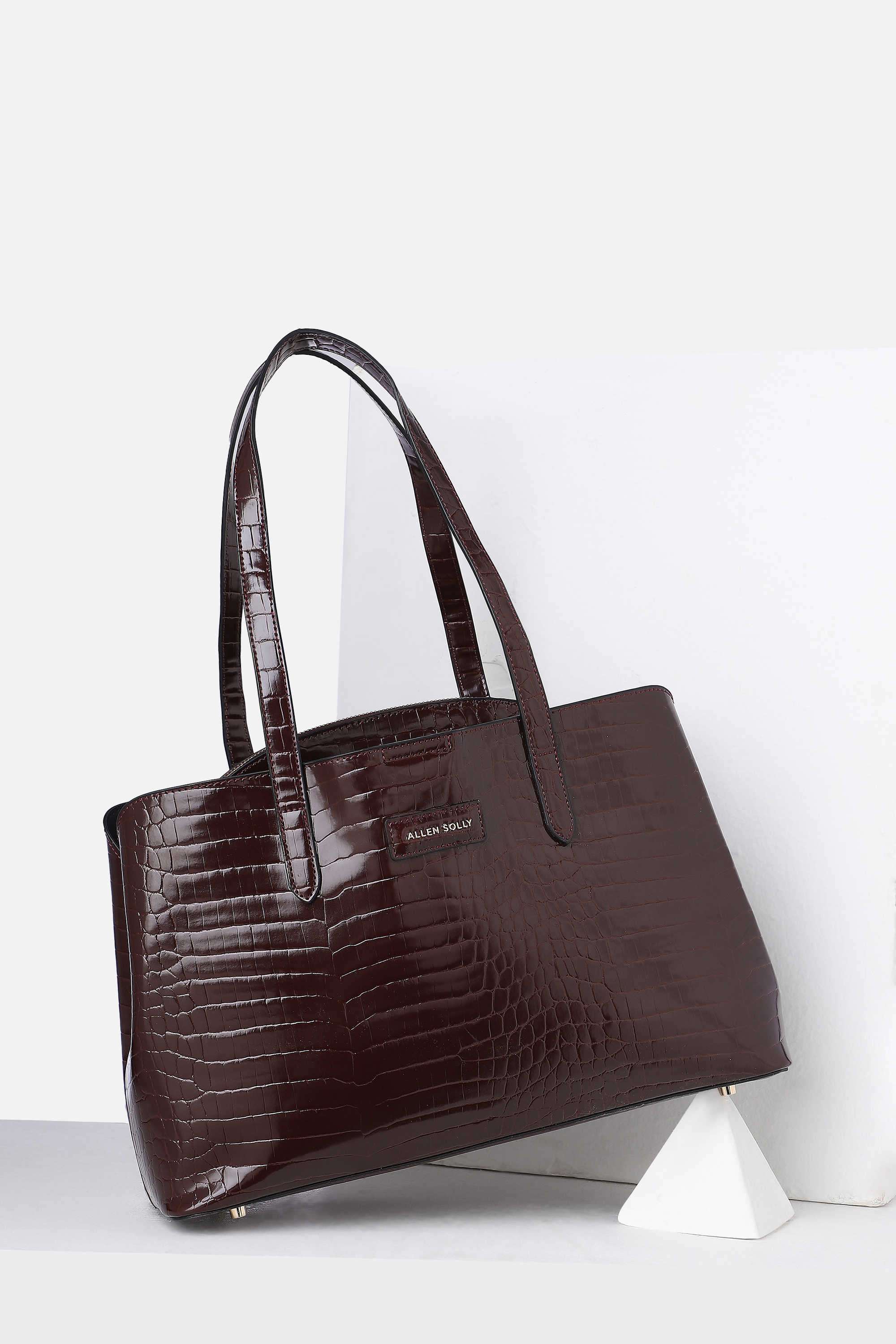 Zipper-Tactile-Texture-Polyurethane-Women-s-Casual-Wear-Tote-Bag