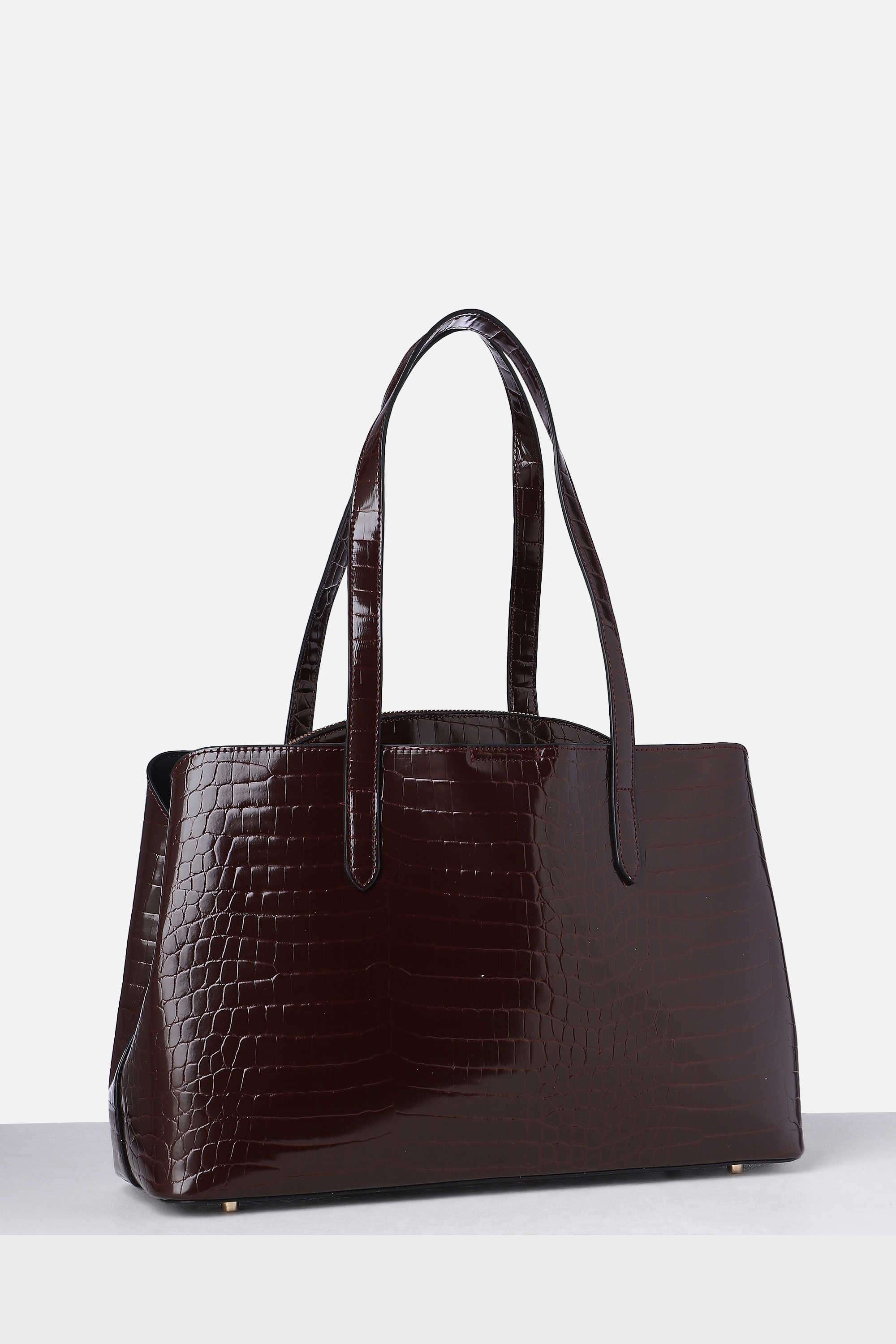 Zipper-Tactile-Texture-Polyurethane-Women-s-Casual-Wear-Tote-Bag