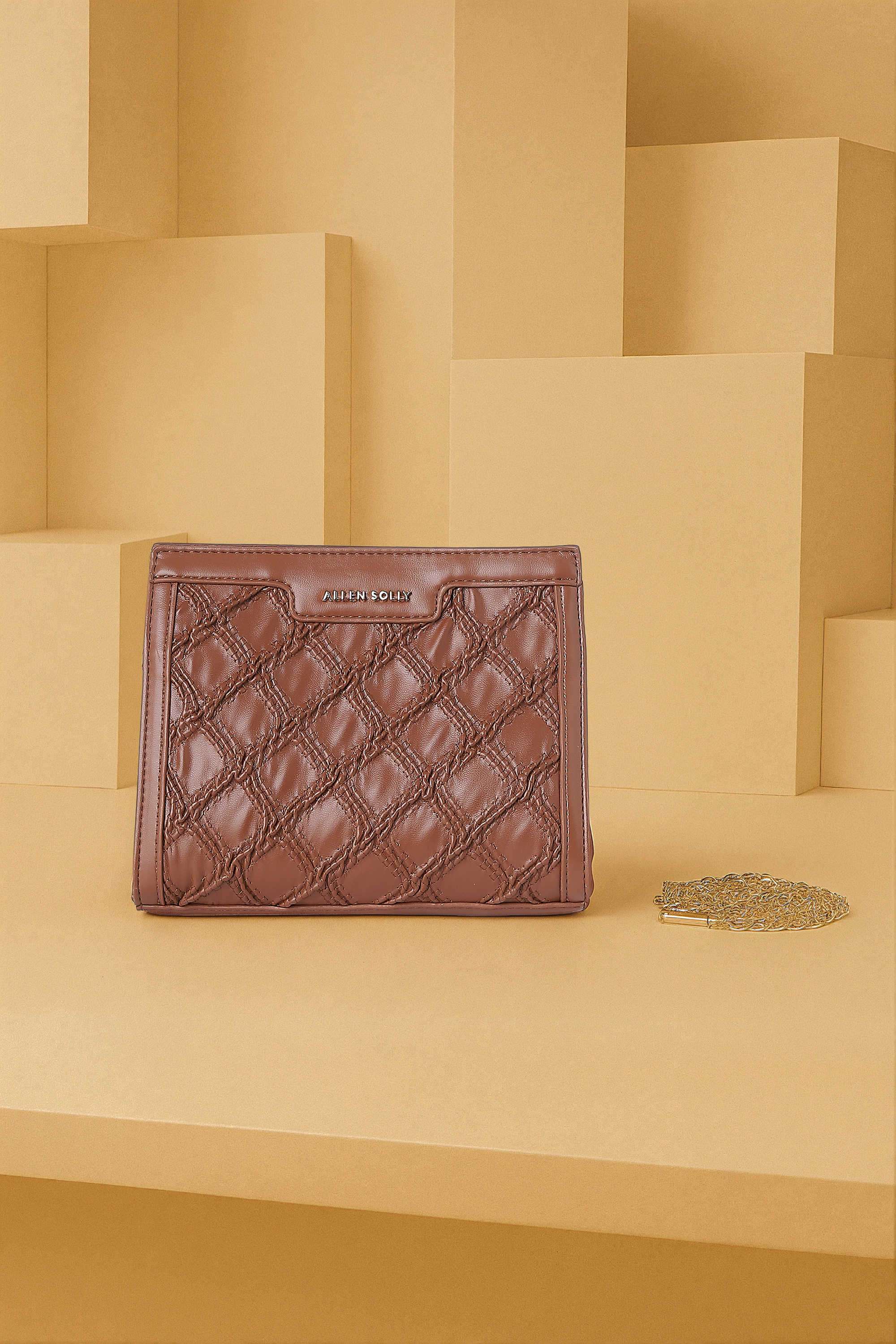 Button-Ruched-Royale-Polyurethane-Women-s-Casual-Wear-Sling-Bag