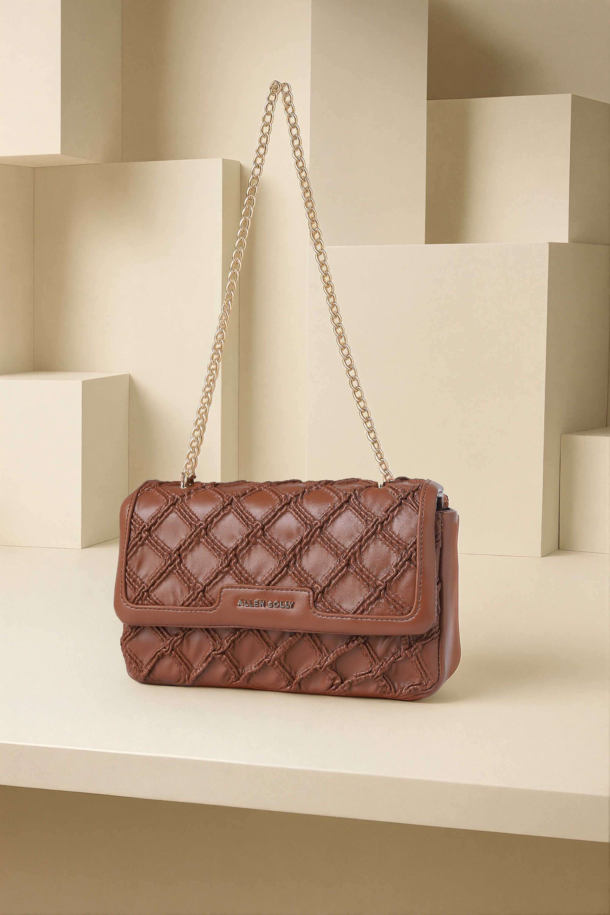Ruched-Royale-Polyurethane-Women-s-Casual-Wear-Sling-Bag