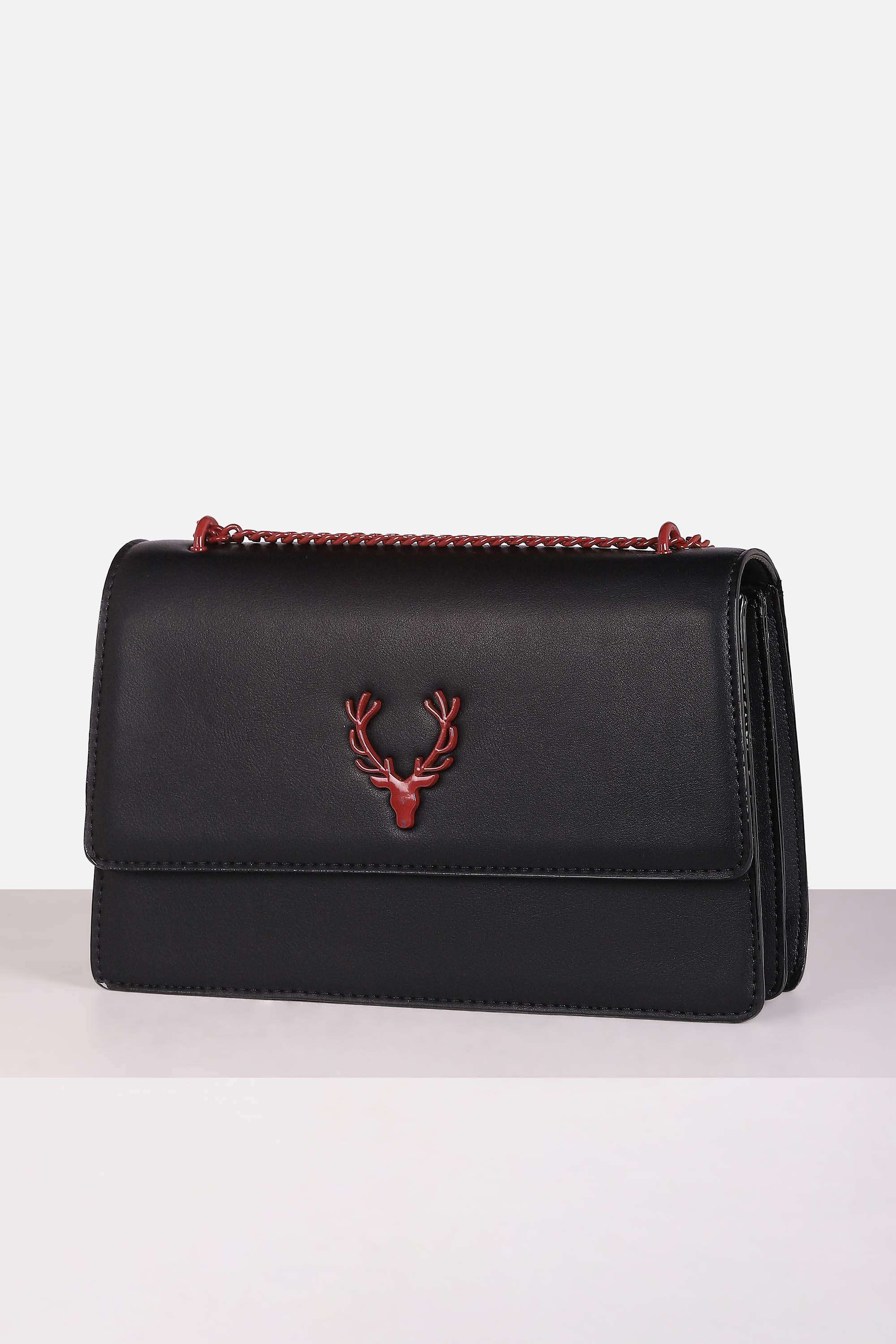 Zipper-Polyurethane-Women-Casual-Wear-Sling-Bag