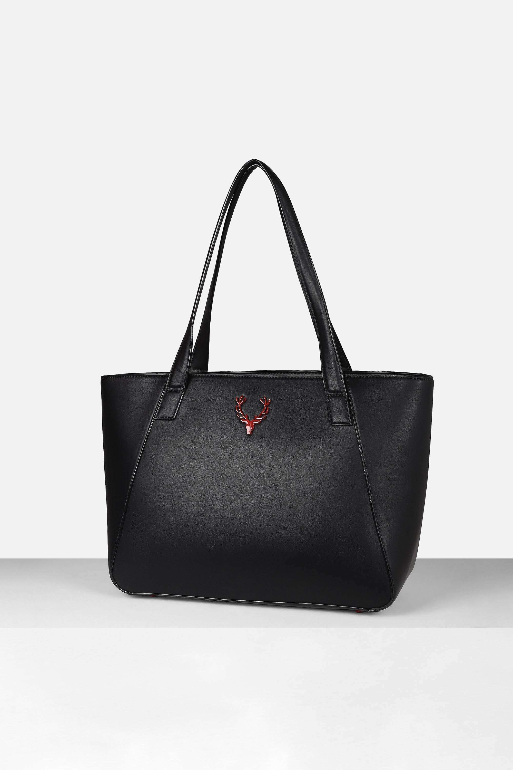 Zipper-Polyurethane-Women-Casual-Wear-Tote-Bag
