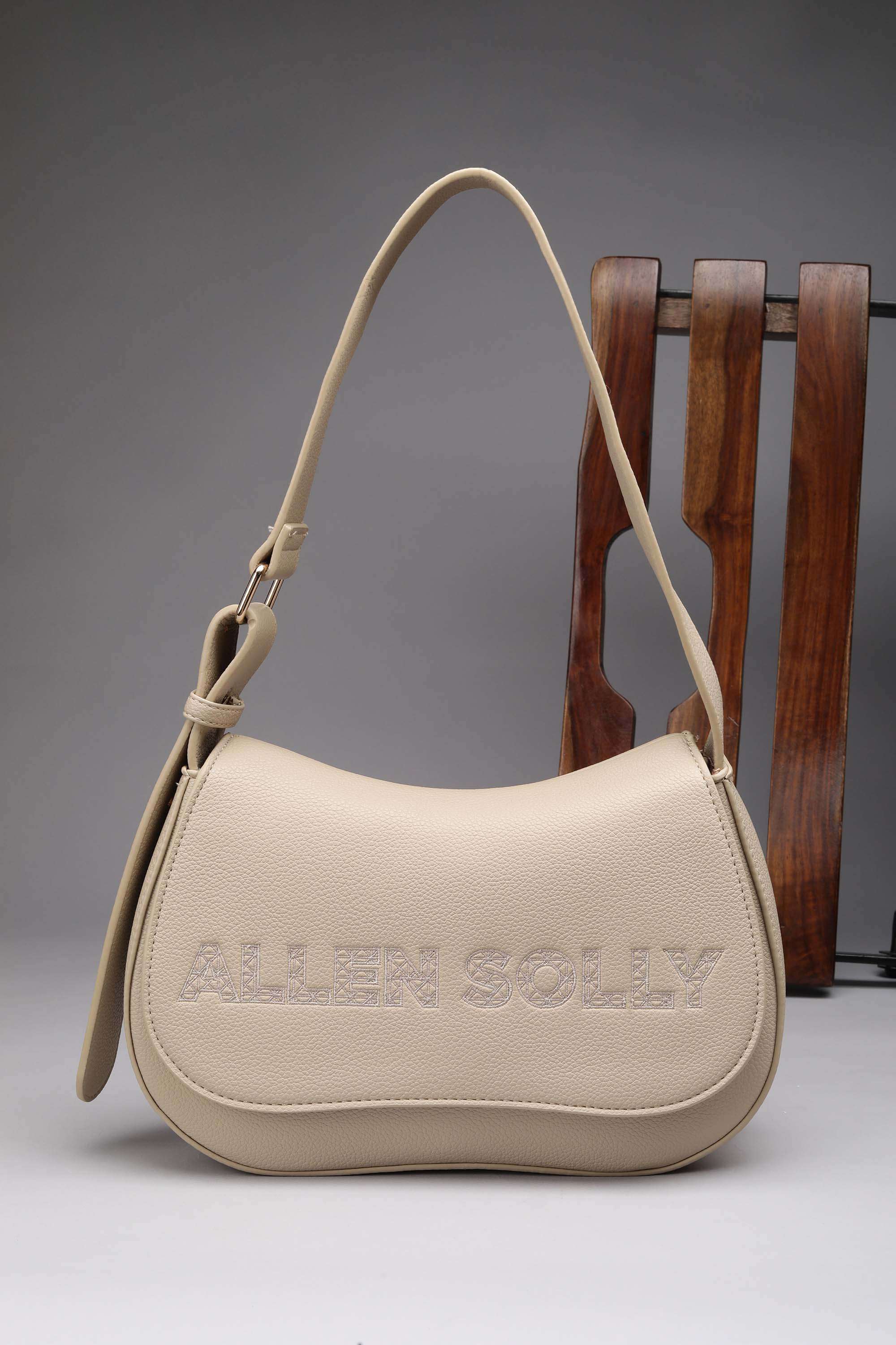 Zipper-Polyurethane-Women-Casual-Wear-Shoulder-Bag