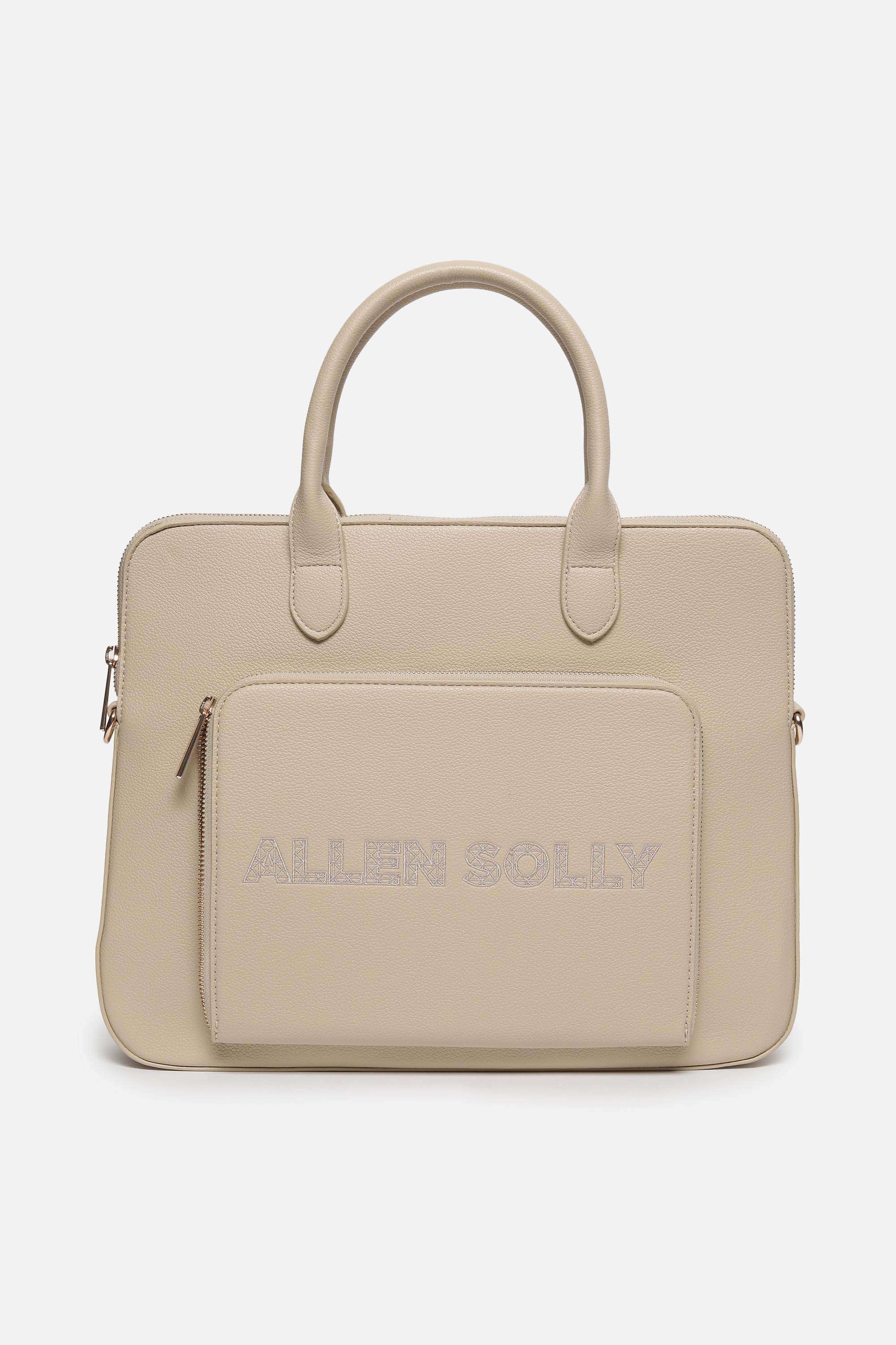 Zipper-Polyurethane-Women-Casual-Wear-Tote-Bag