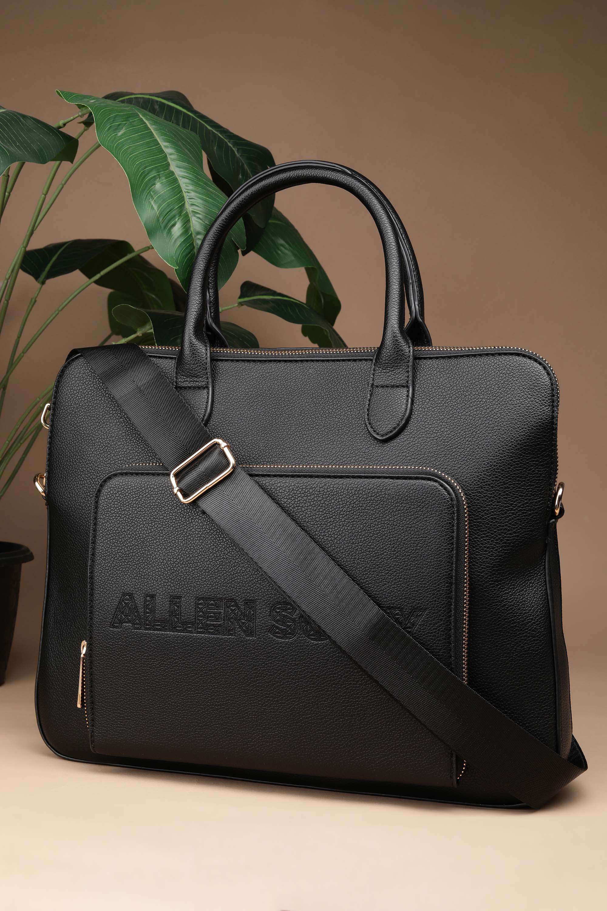 Zipper-Polyurethane-Women-Casual-Wear-Tote-Bag