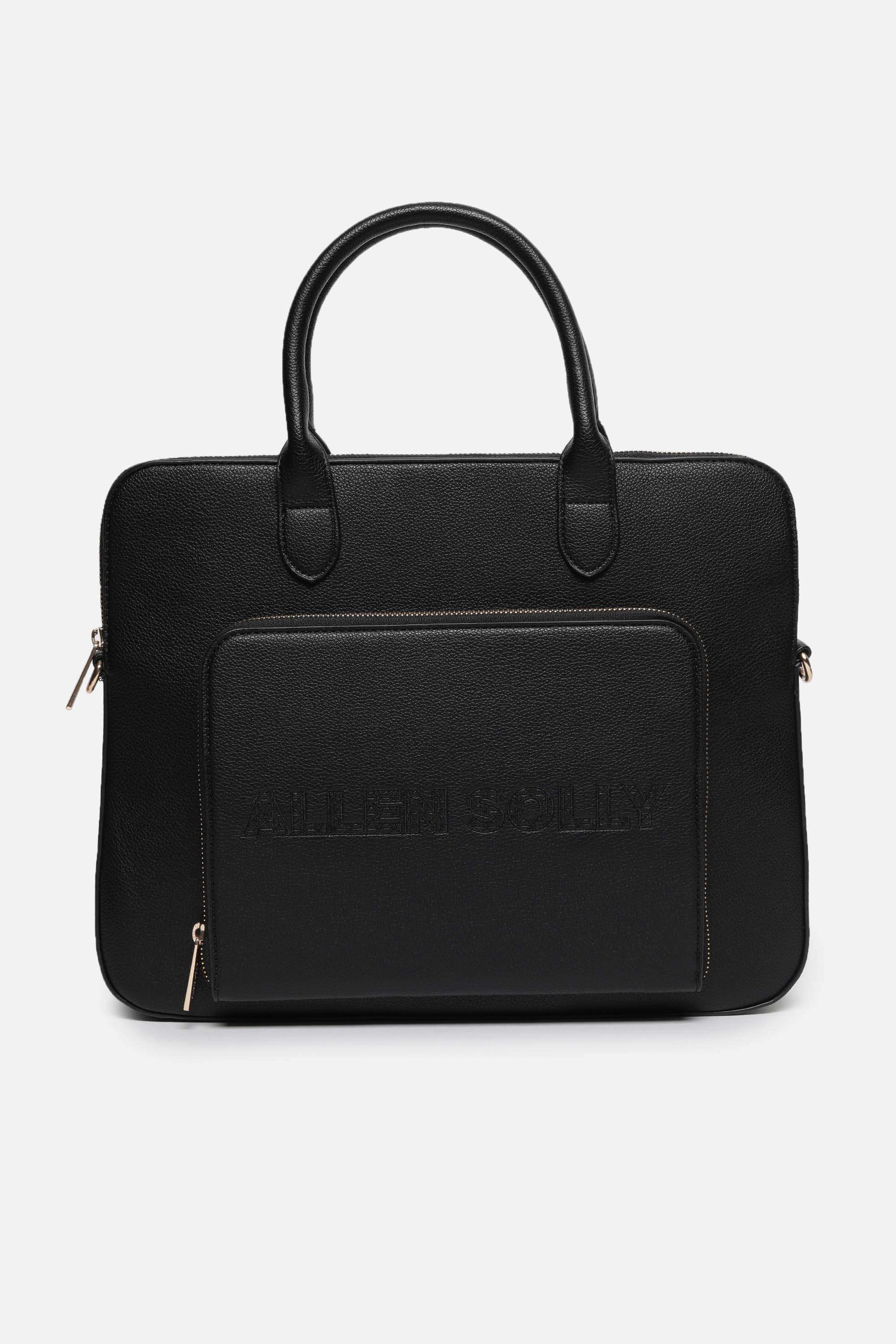 Zipper-Polyurethane-Women-Casual-Wear-Tote-Bag