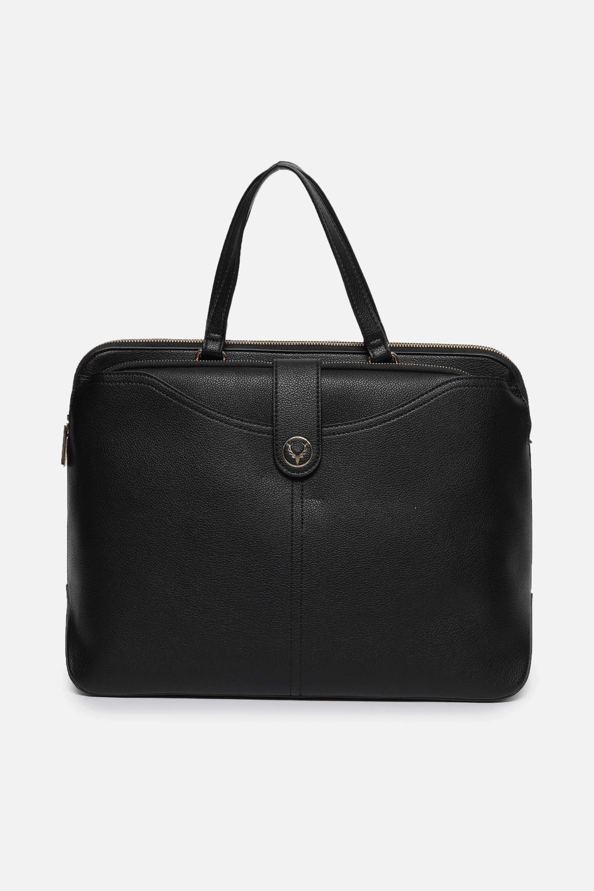 Zipper-Polyurethane-Women-Casual-Wear-Tote-Bag