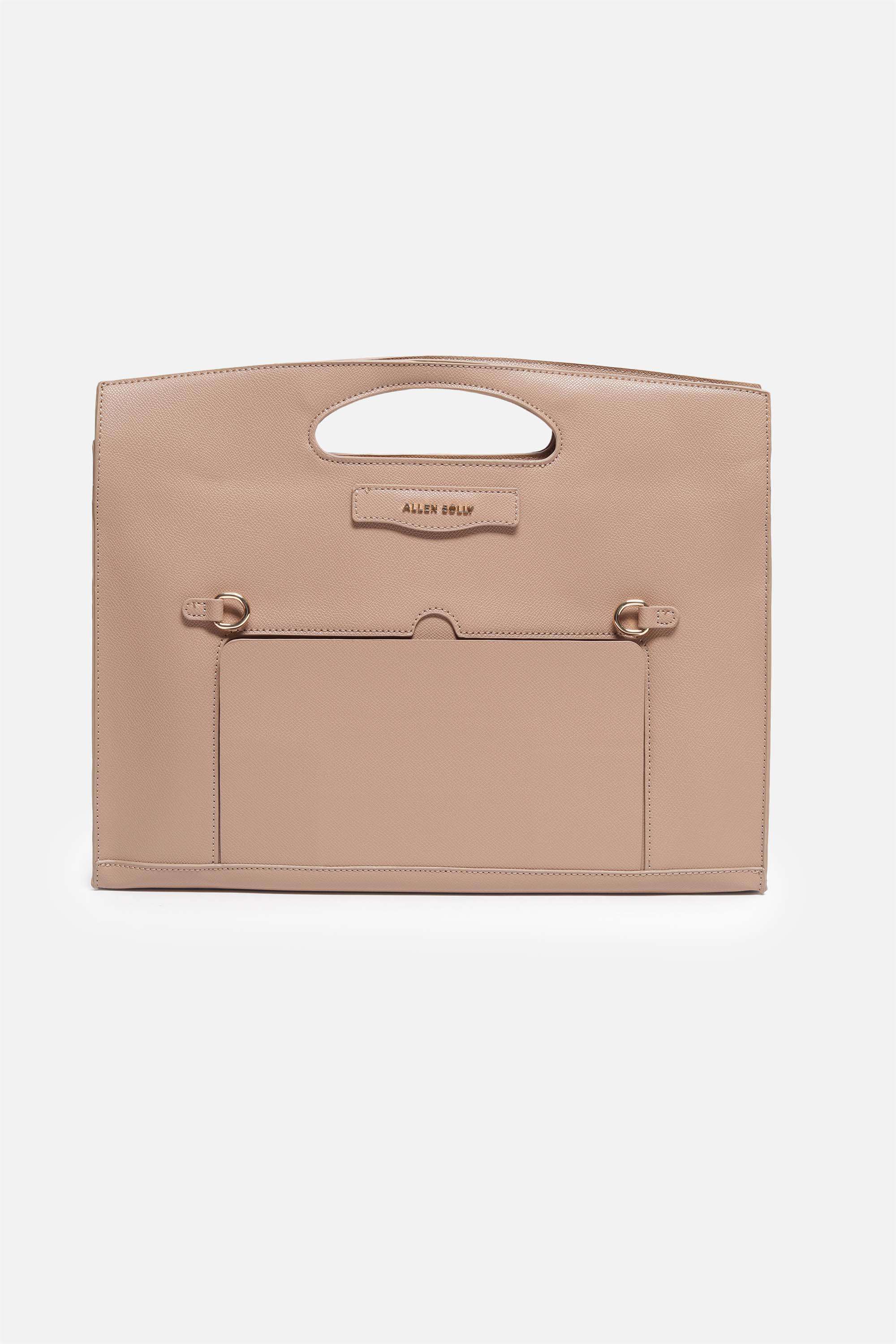 Zipper-Polyurethane-Women-Casual-Wear-Laptop-Bag