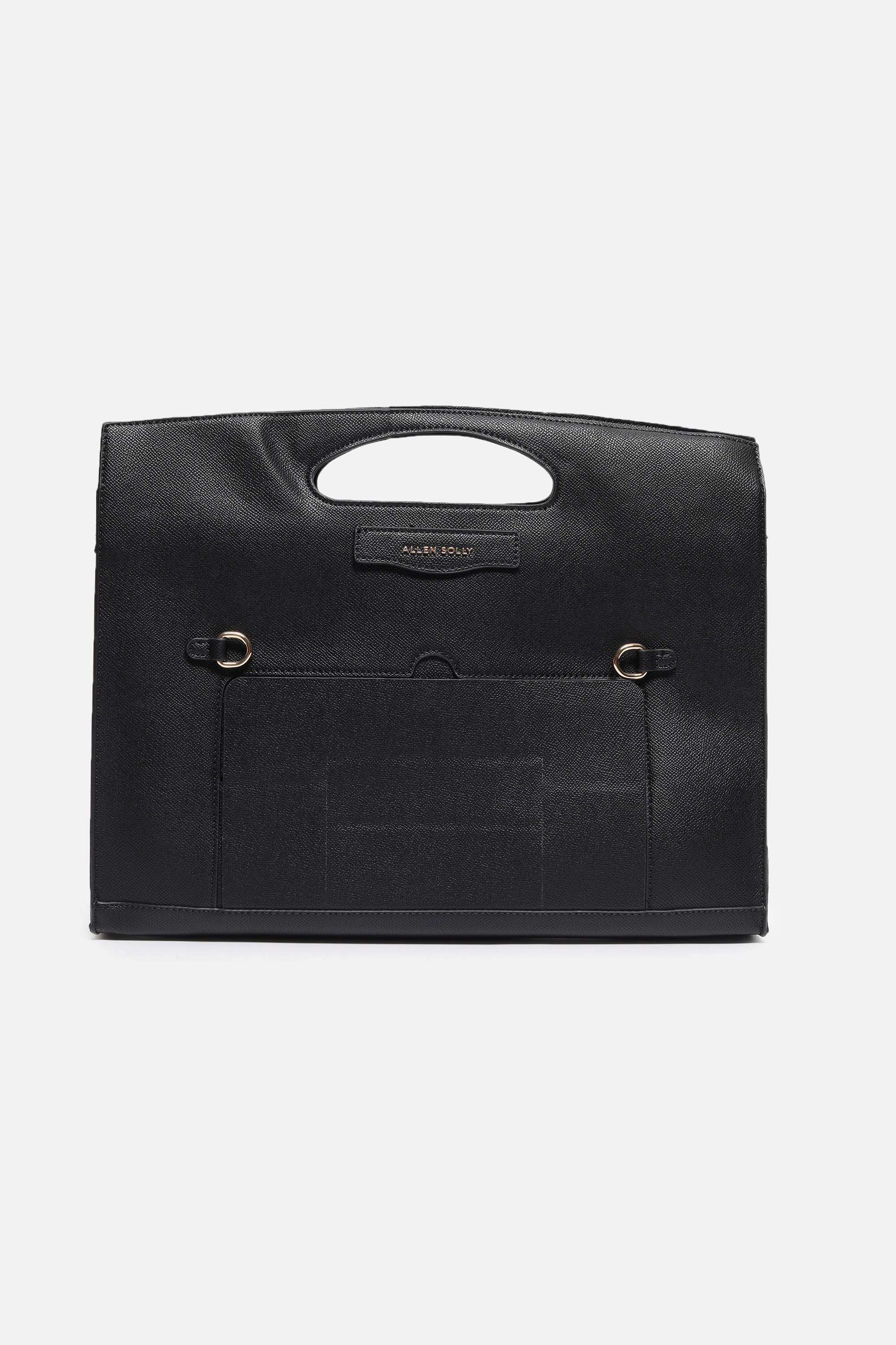 Zipper-Polyurethane-Women-Casual-Wear-Laptop-Bag