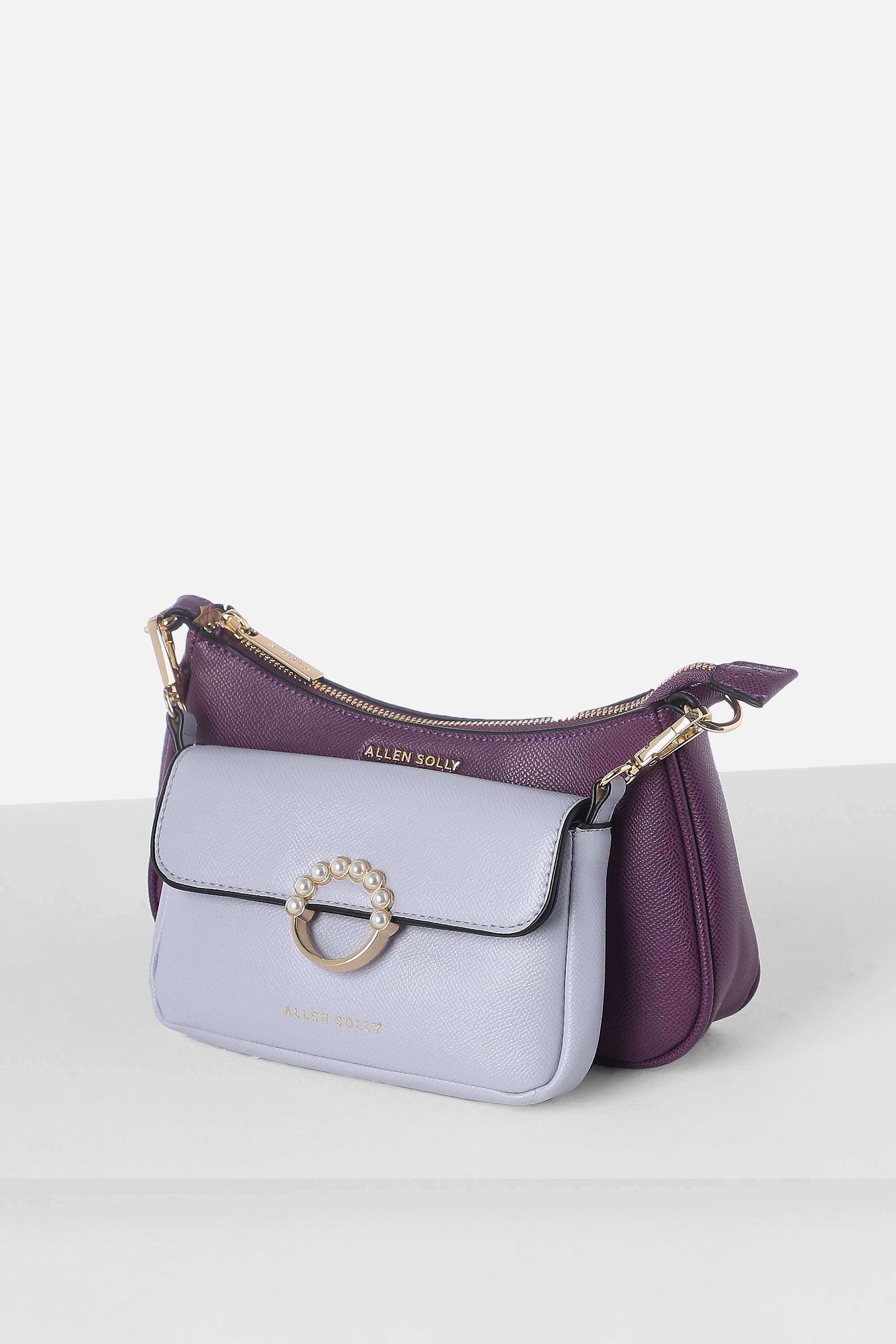 Zipper-Polyurethane-Women-Casual-Wear-Sling-Bag