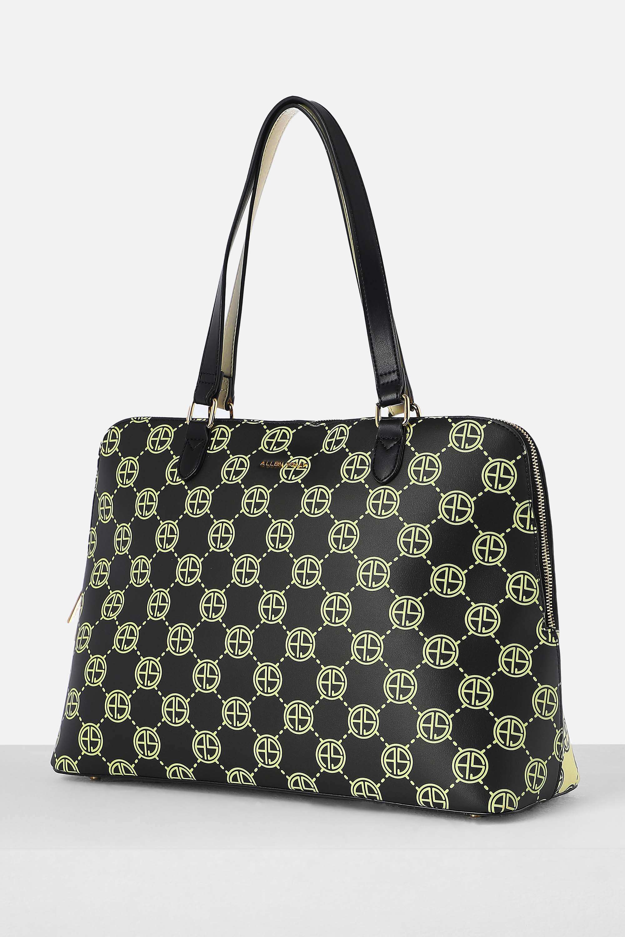 Zipper-Polyurethane-Women-Casual-Wear-Tote-Bag