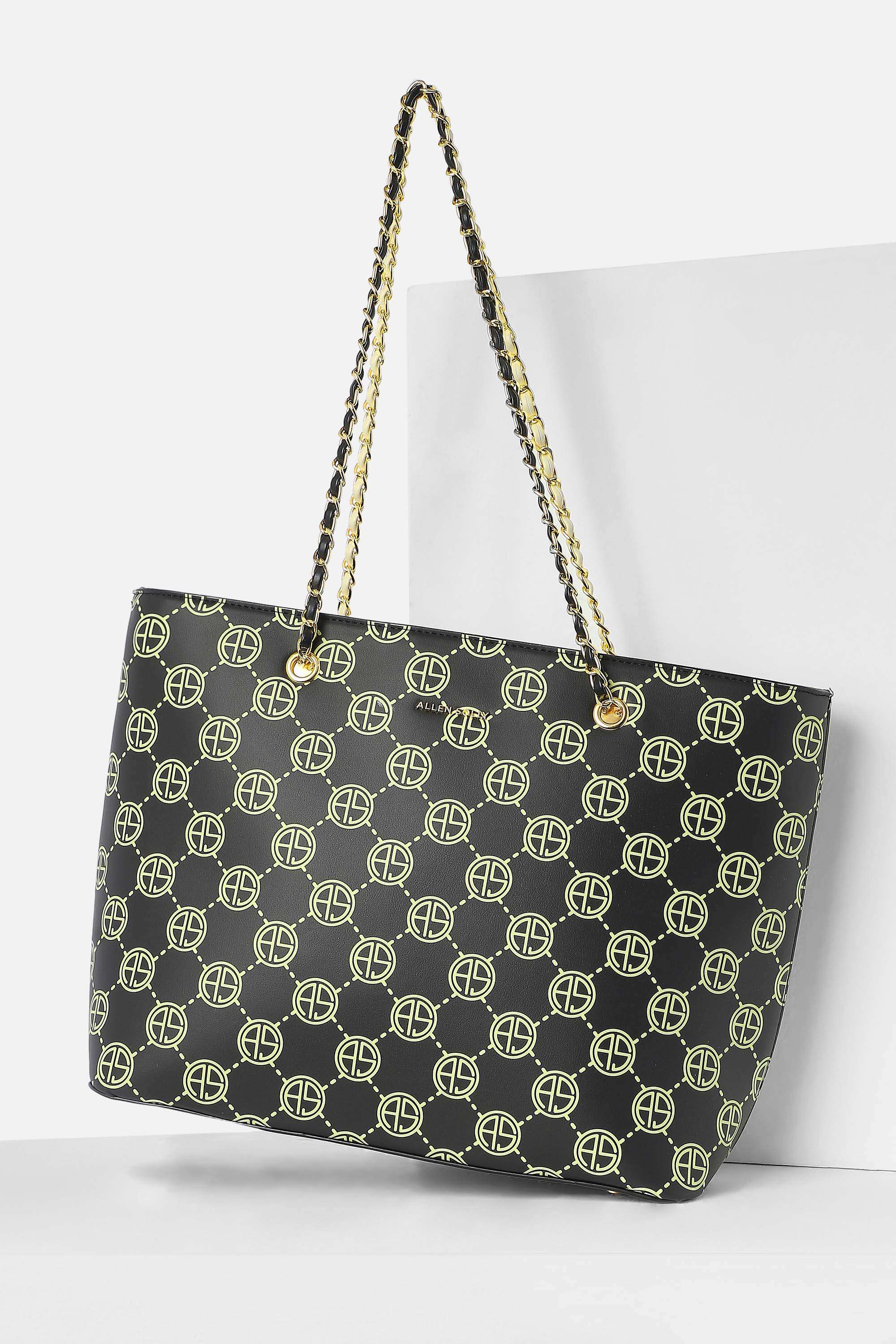 Zipper-Polyurethane-Women-Casual-Wear-Tote-Bag