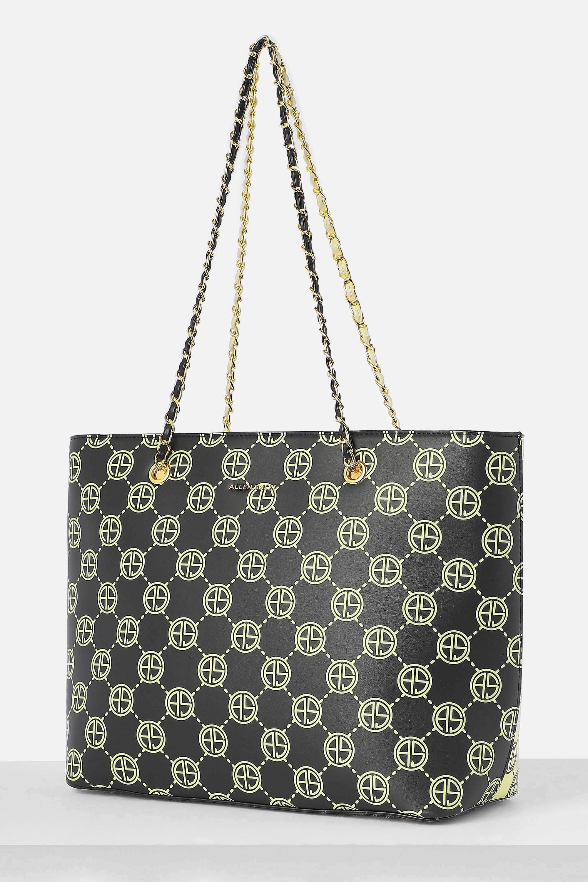 Zipper-Polyurethane-Women-Casual-Wear-Tote-Bag