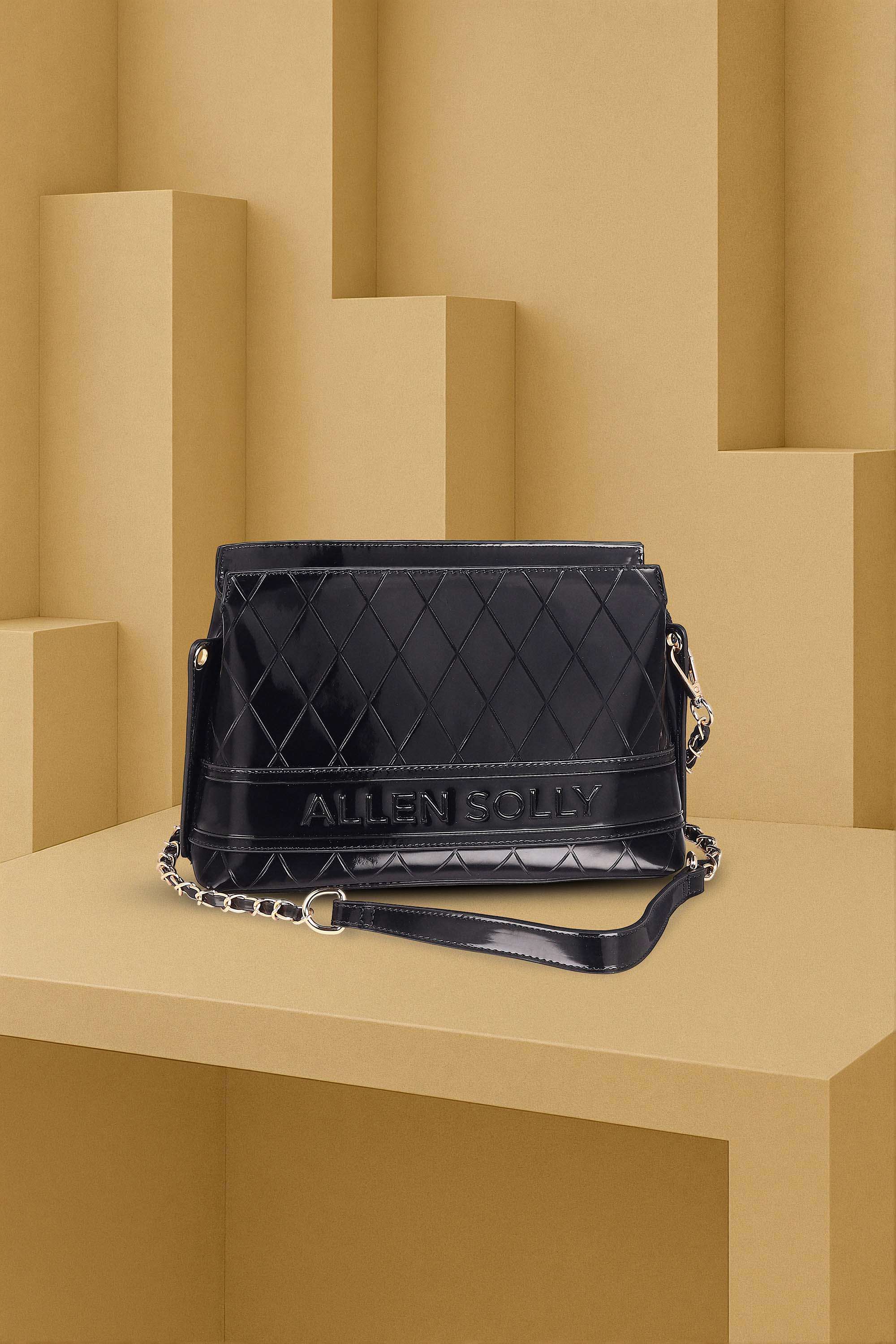 Zipper-Polyurethane-Women-Casual-Wear-Sling-Bag