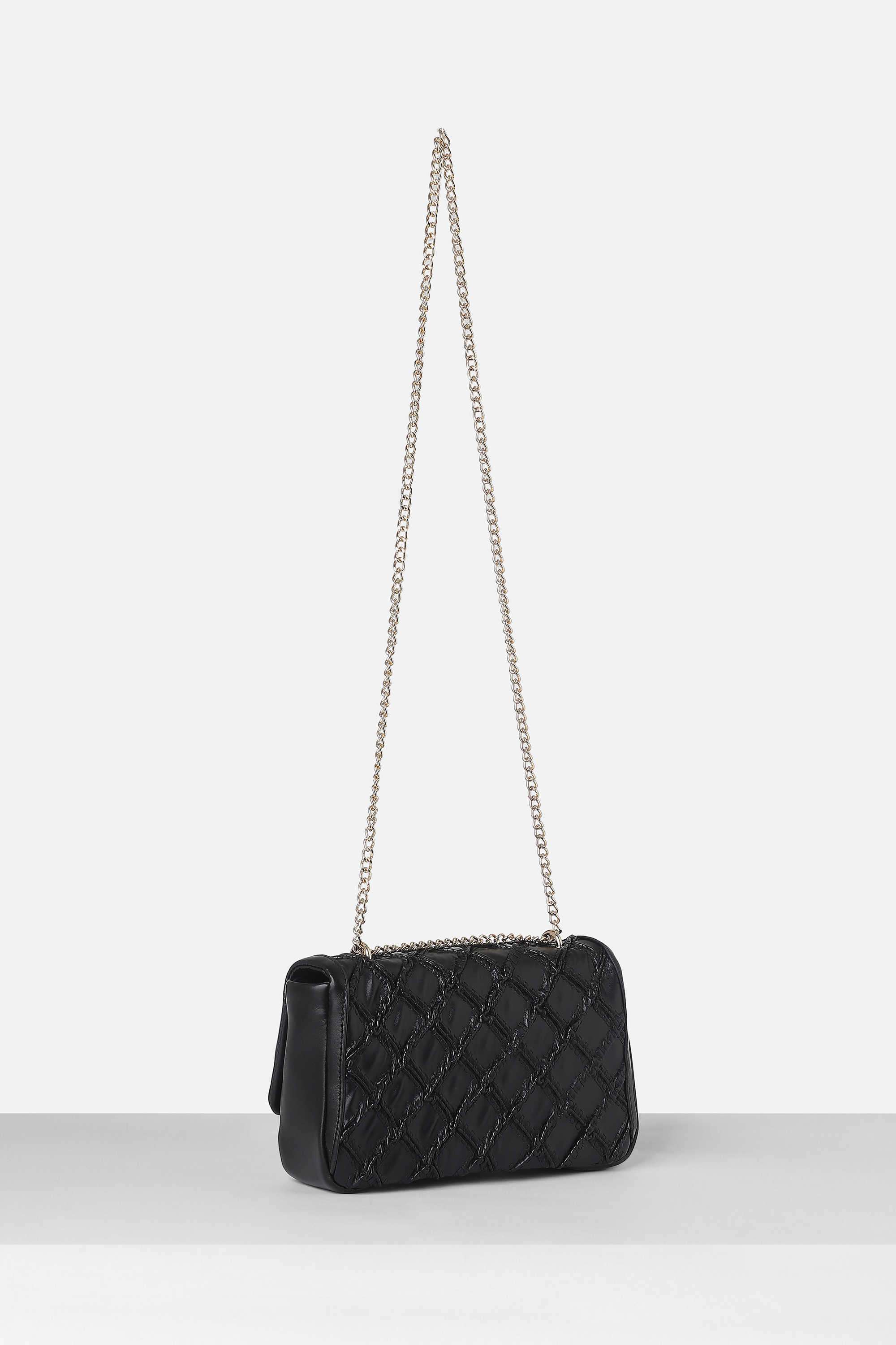 Ruched-Royale-Polyurethane-Women-s-Casual-Wear-Sling-Bag