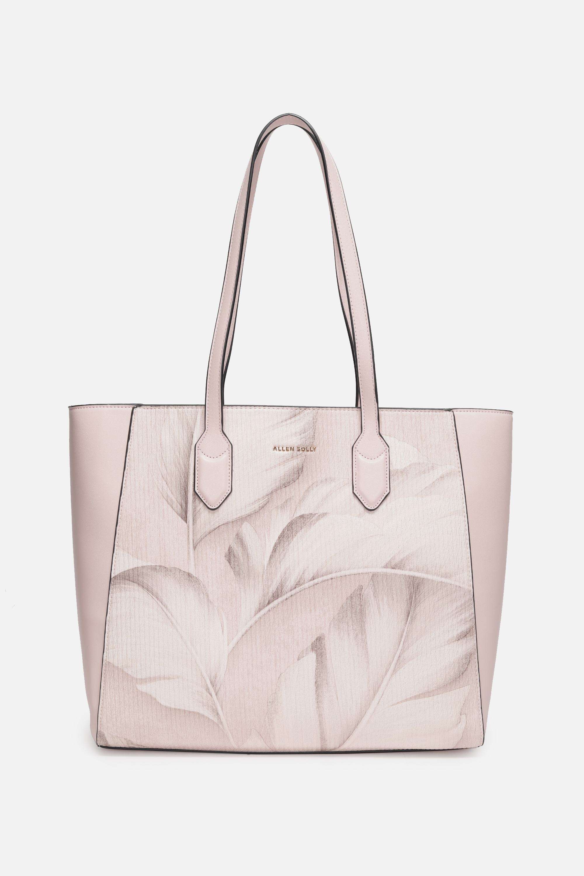 LEAFY-PU-Women-Casual-Wear-Tote-Bag